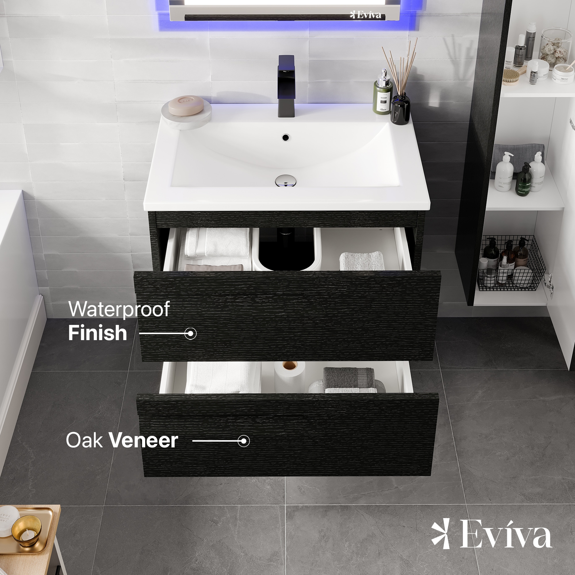 Eviva EVVN23-28BW-WM Bath-Vanity-Combo - View #3