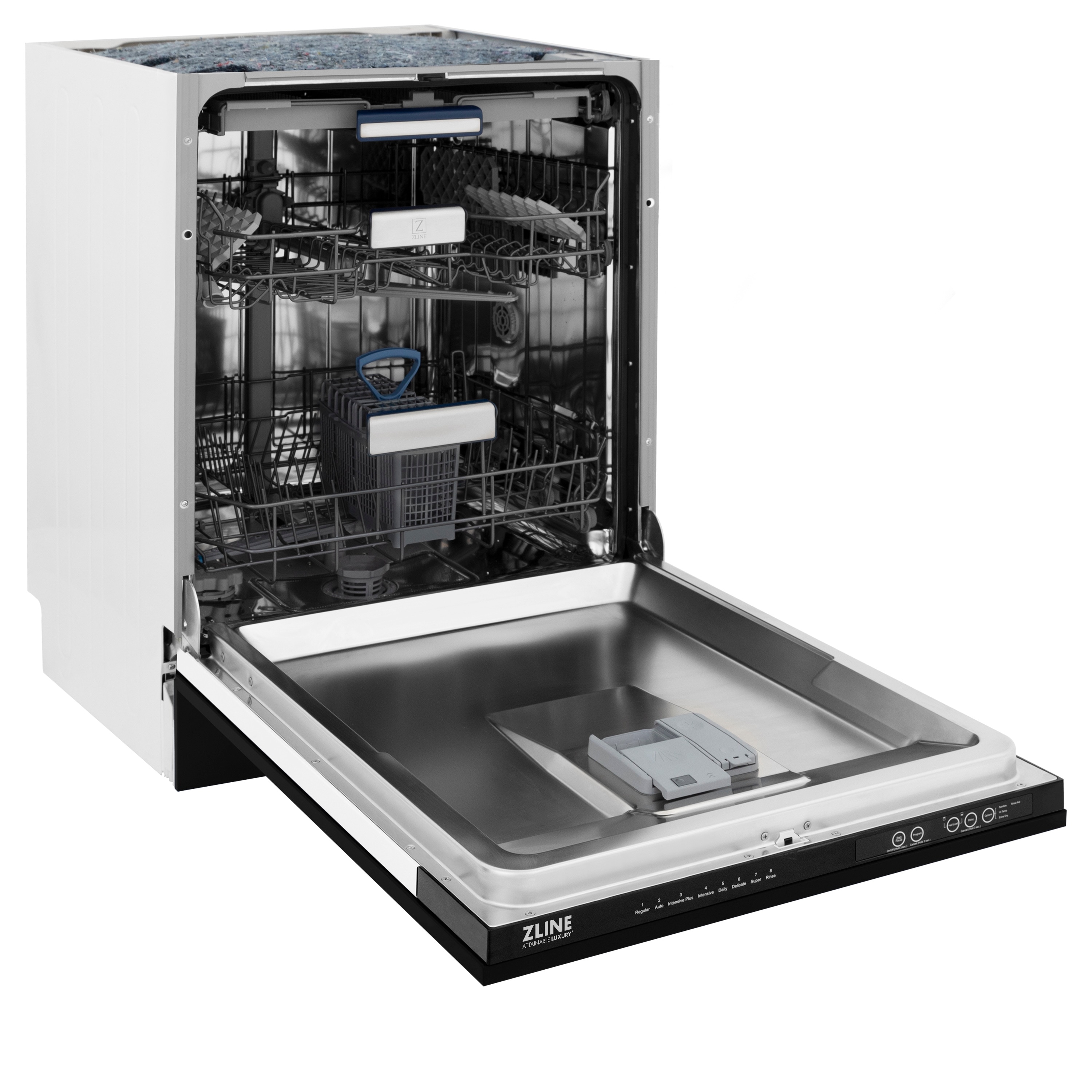 ZLINE KITCHEN & BATH DWVZ-BS-24-CB Builtin-Dish - View #7