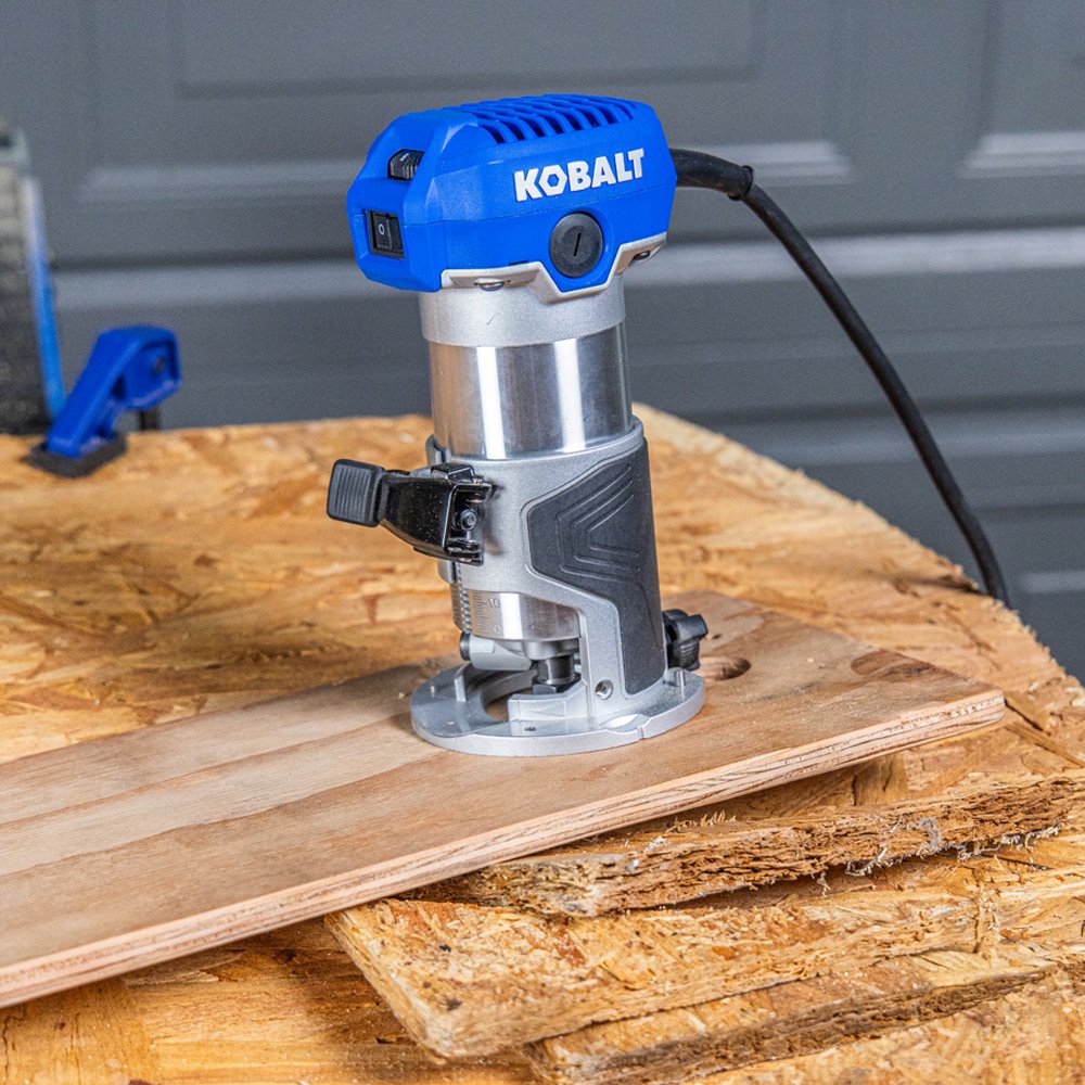 Kobalt 1/4-in 7-Amp 1.25-HP Variable Trim Corded Router K7TR-03 at ...