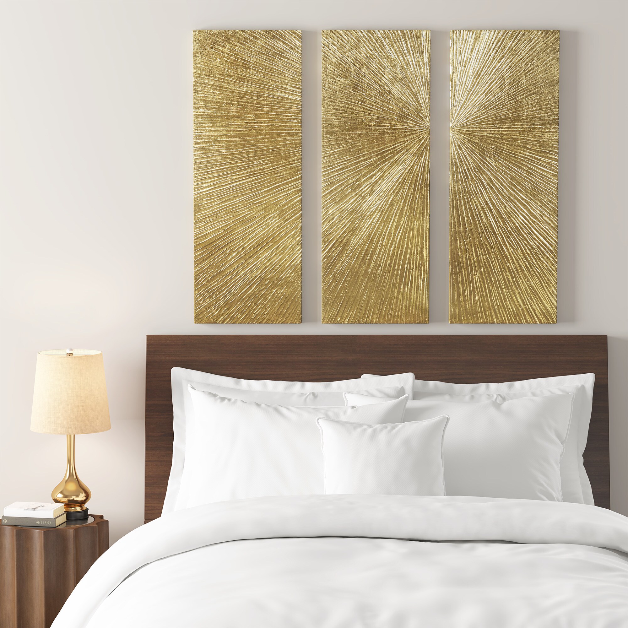 Amazon.com: Madison Park Golden Glimmer 100% Hand Brush