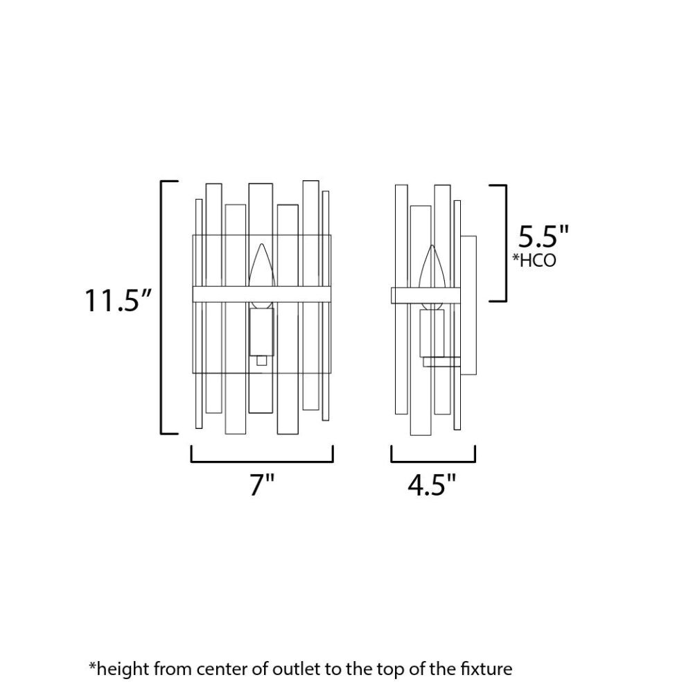 Maxim Lighting 21839AGDBZ b090000 - View #2