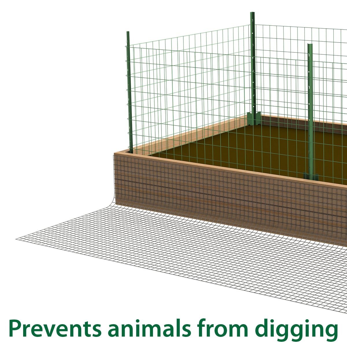 GARDEN CRAFT 123610S Rolled-Fence - View #6