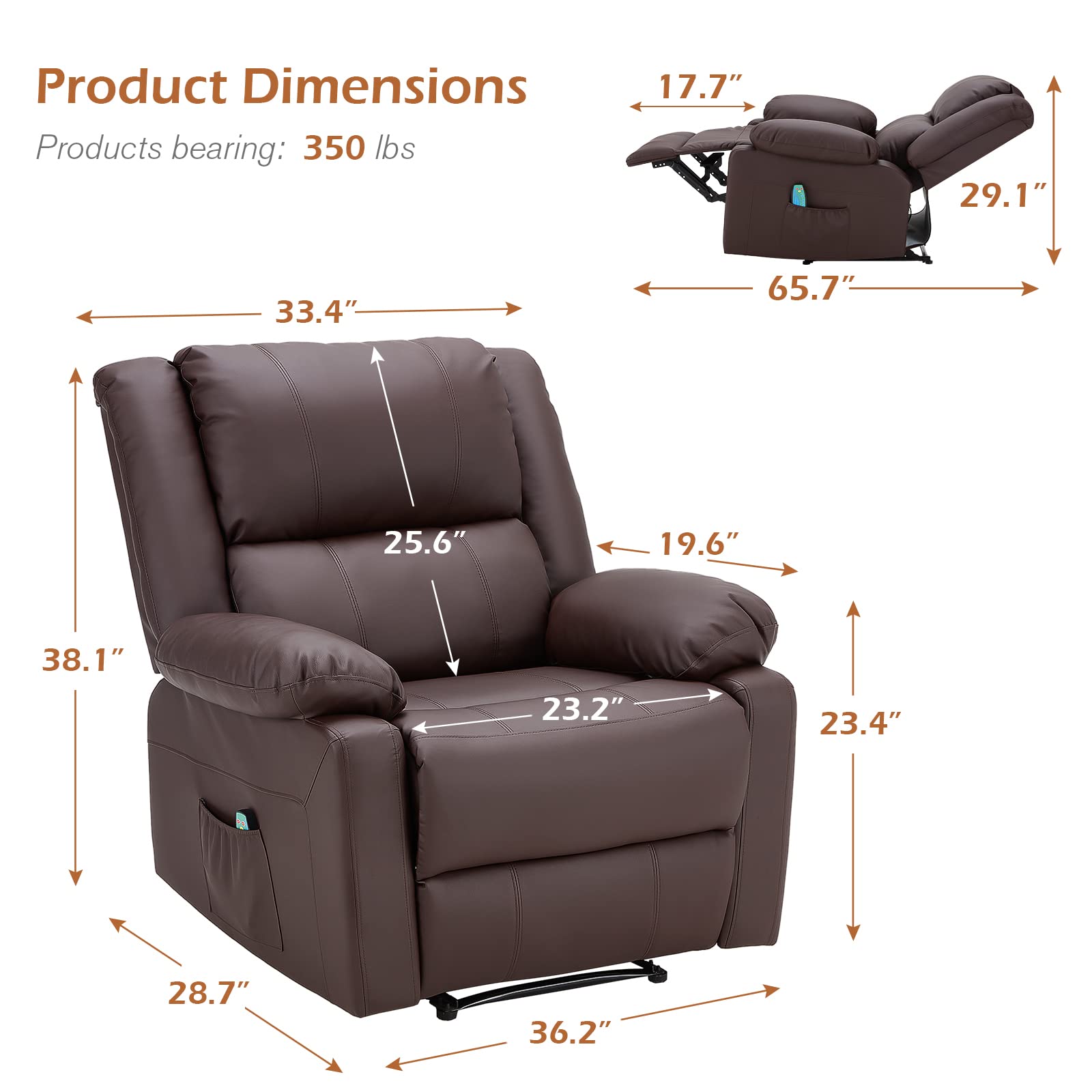 AECOJOY 13051BR-LS01 Sofas-Loveseats - View #3
