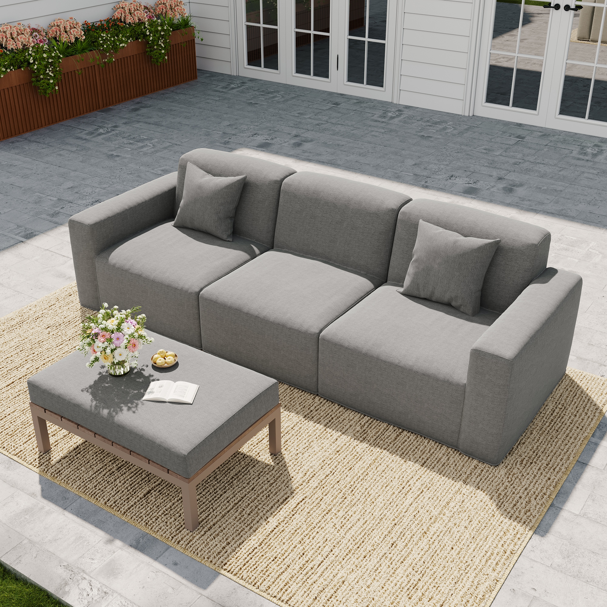 Dreamsidea LS-OP01-D-02 Patio-Sofas-Daybeds - View #3