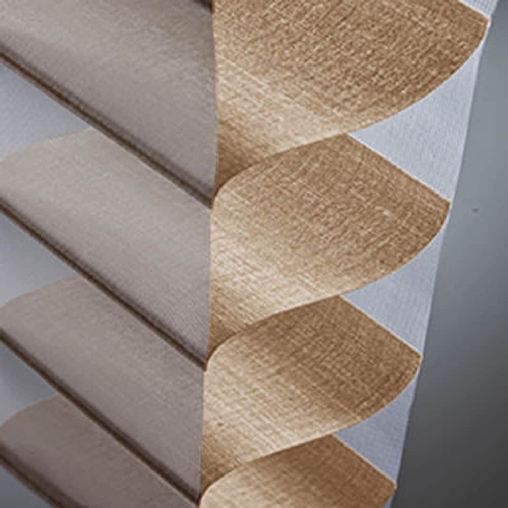 allen + roth 504631 Linen Summer House Light filtering Polyester Single Horizontal blinds swatch