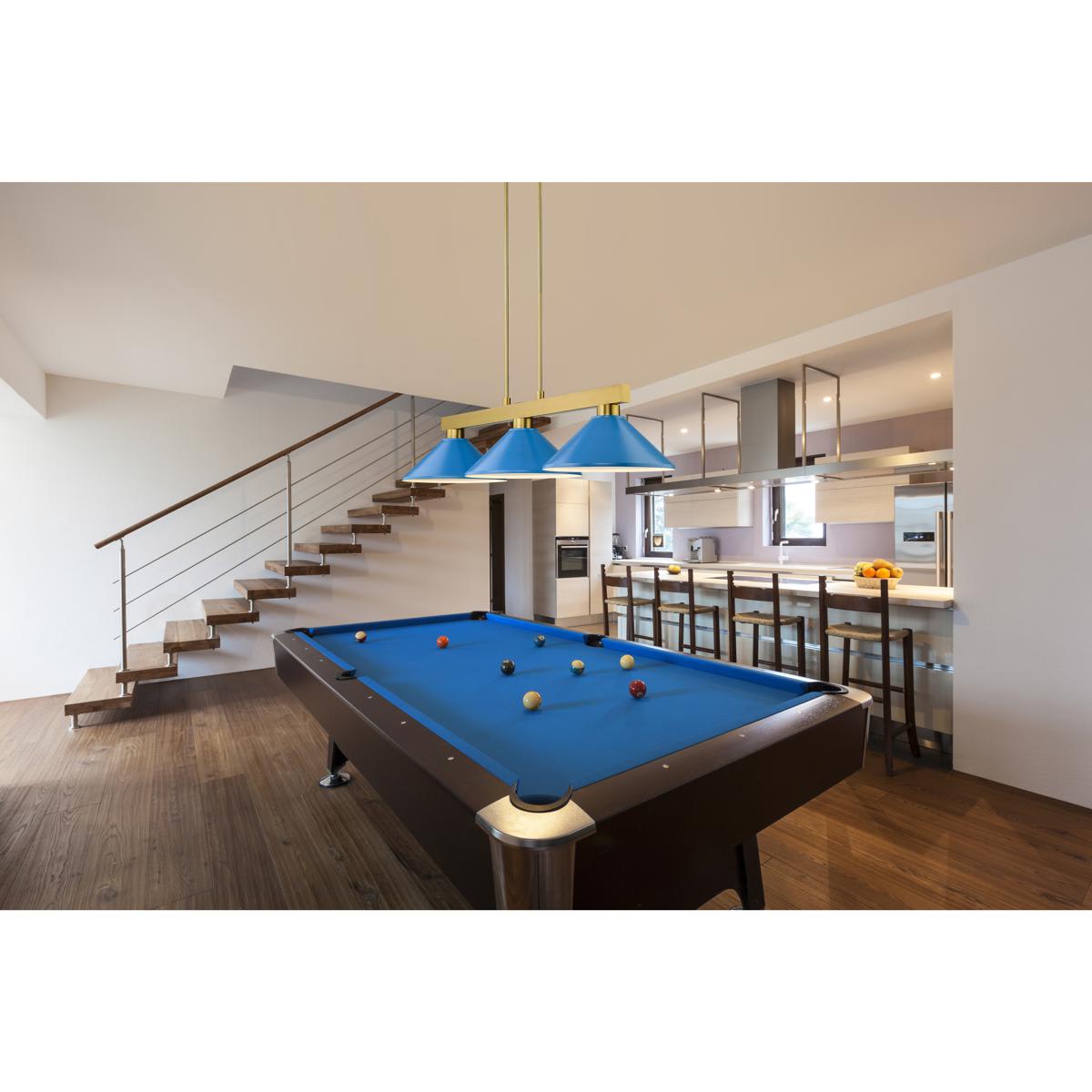 Z-Lite 152MGLD-MEB Pool-Table-Lighting - View #3