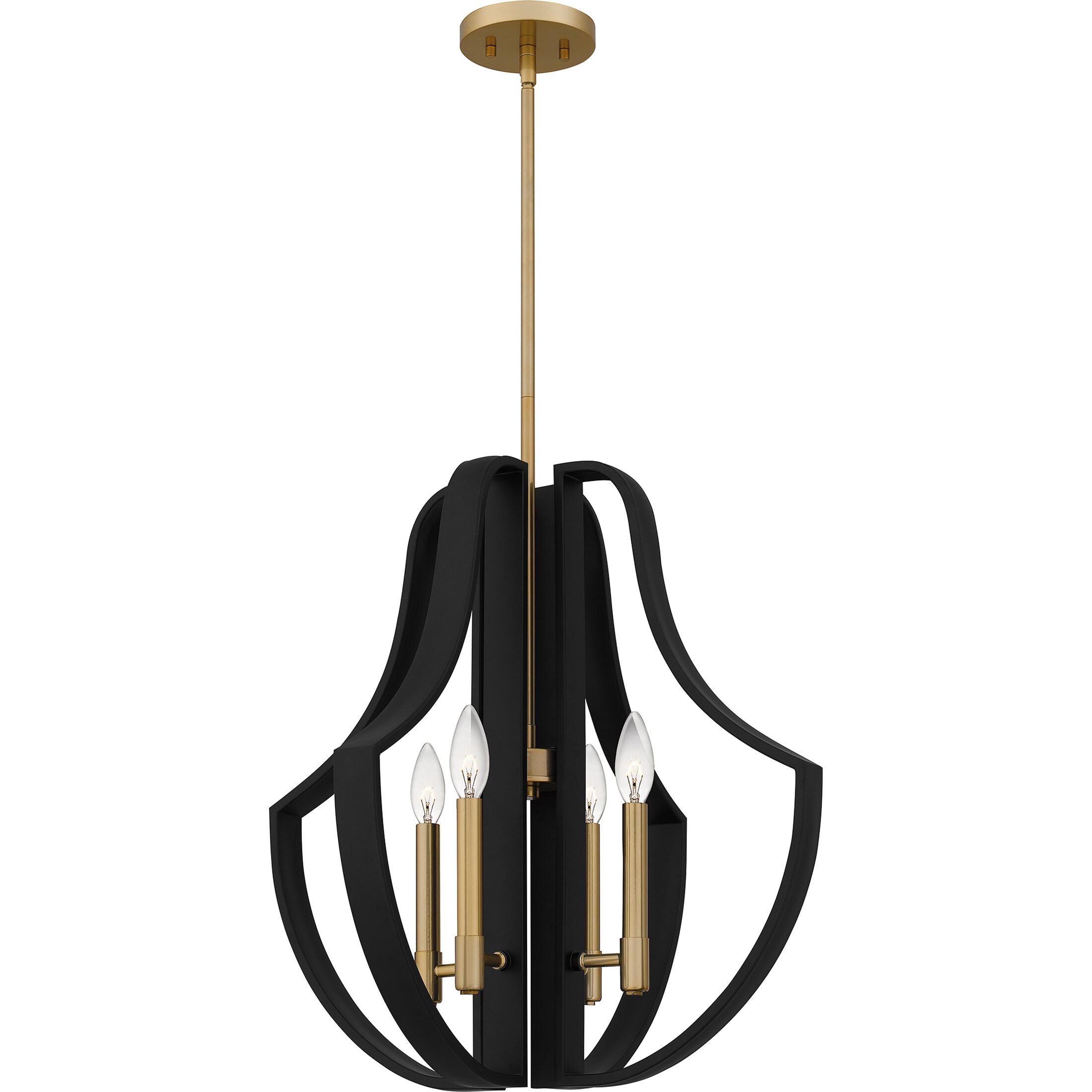 Quoizel QP6188MBK Pendant-Lights - View #2