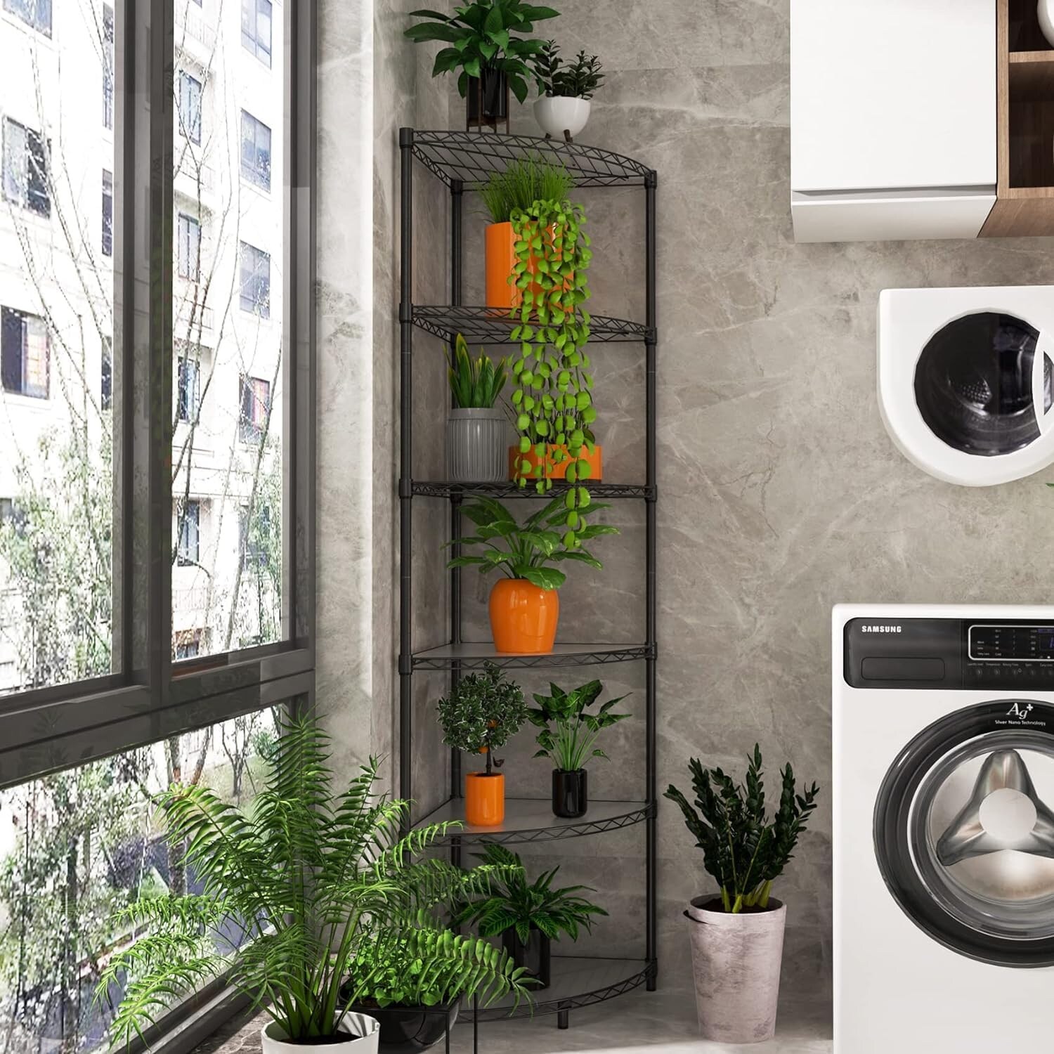 Gaierptone CRXQ8YFMQJ3 Free-Standing-Shelving - View #3