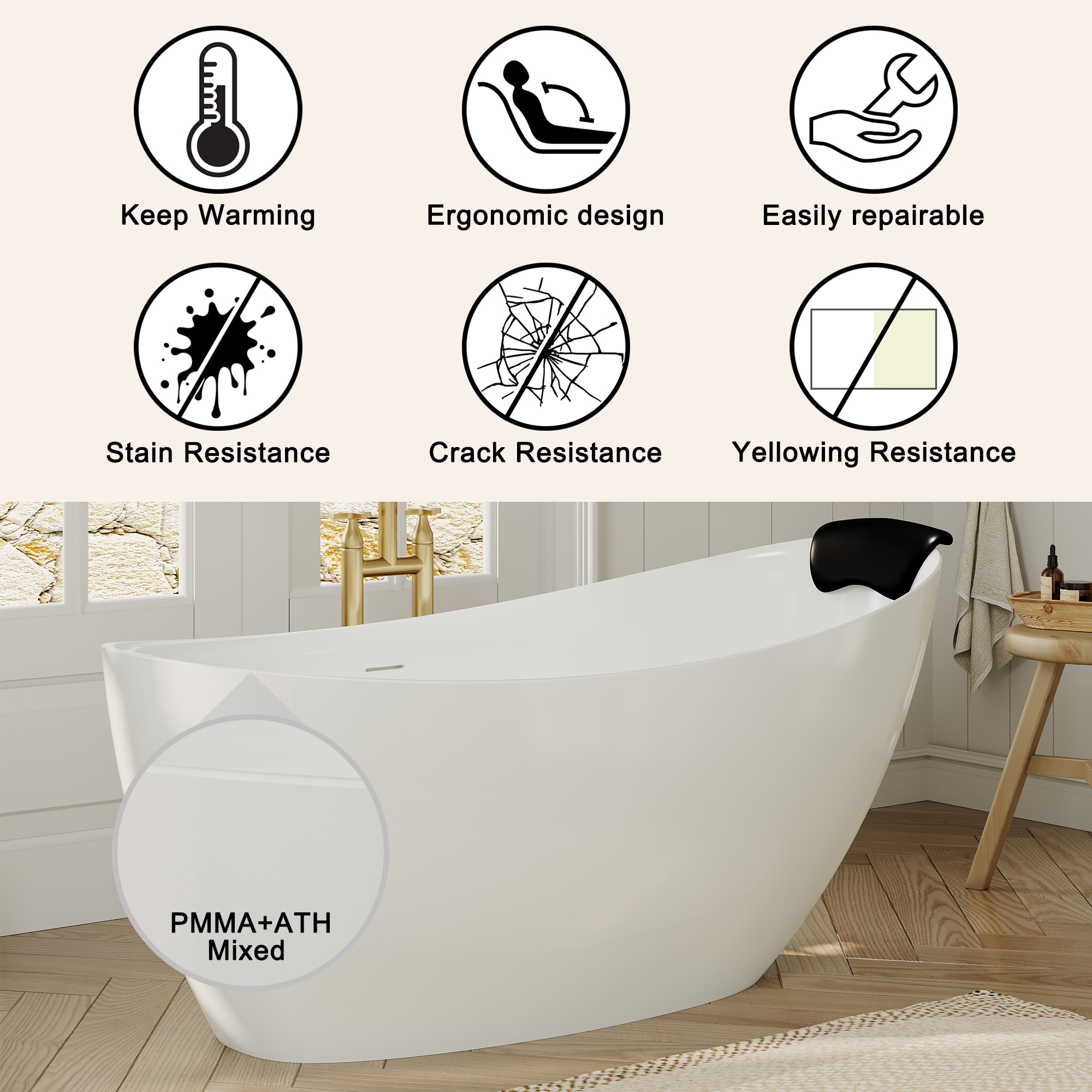 Vanityfus VF-29-1700MW bathtubs - View #8