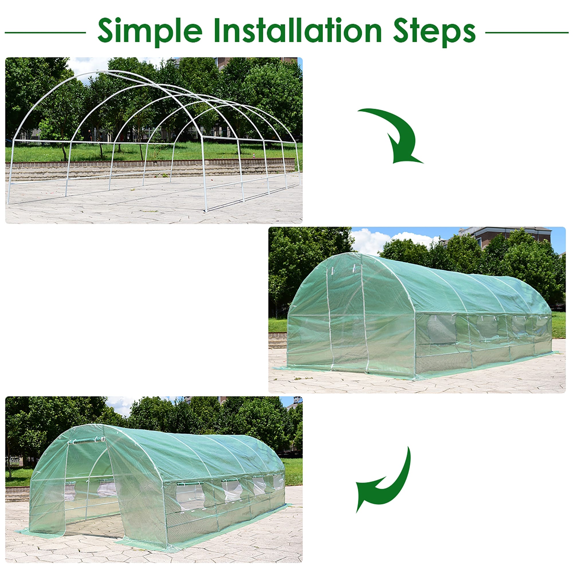 Forclover FLHY-585 greenhouses - View #2