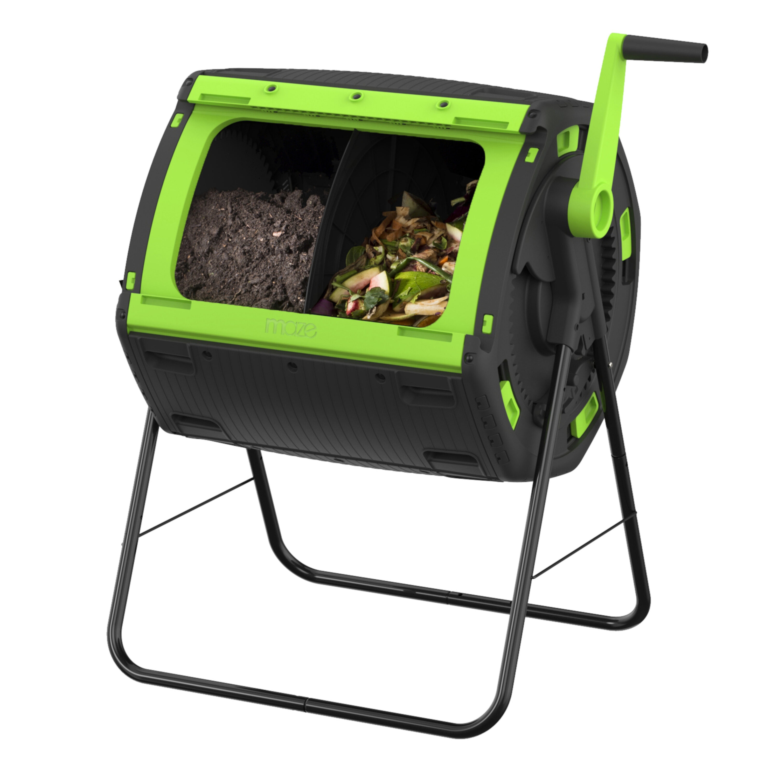 Riverstone 48 Plastic Tumbler Composter RSI-MCT-D180 Sansujyuku sansujyuku.com