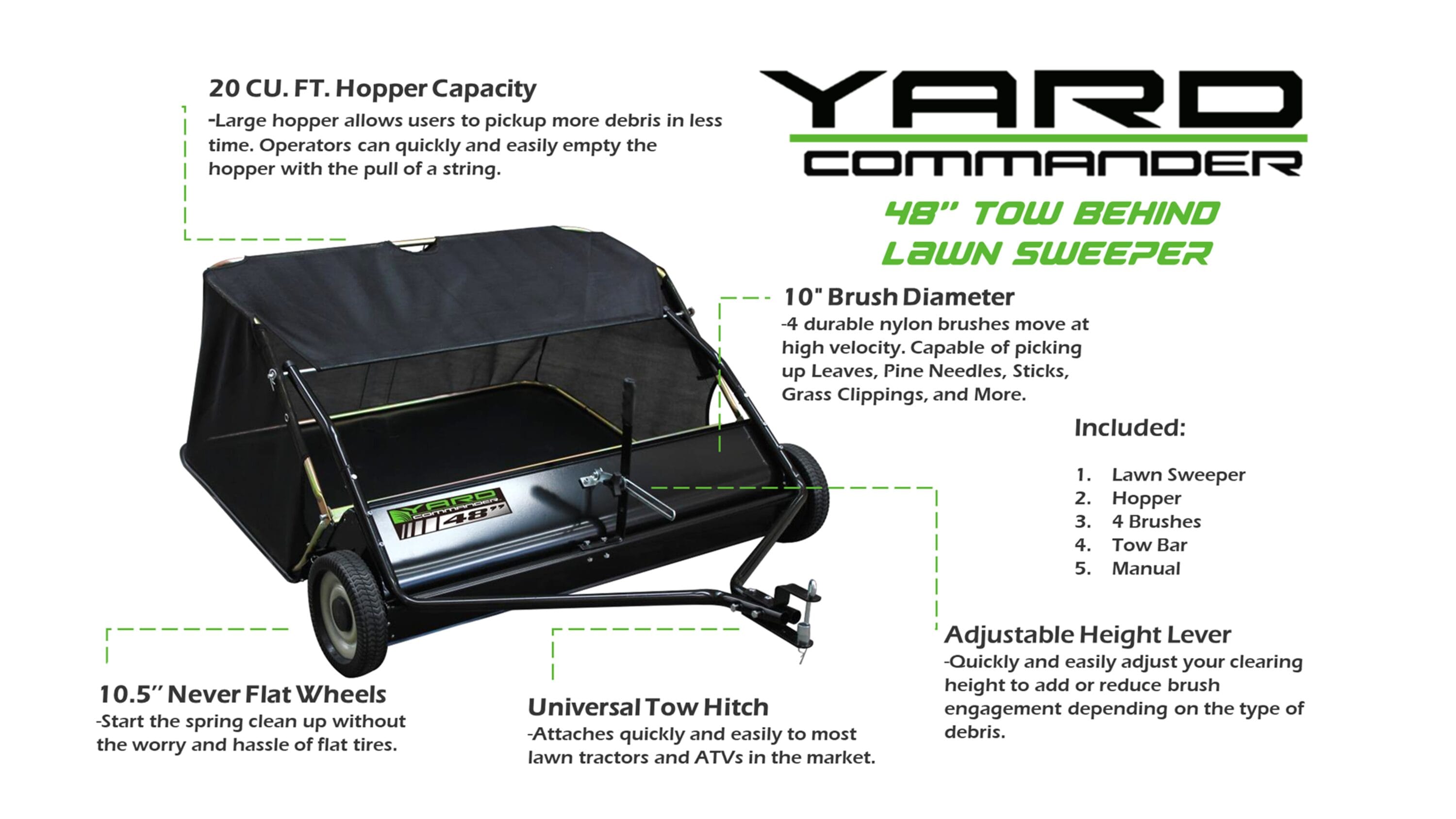 Yard Commander YTL-003-048 lawnsweeper - View #6