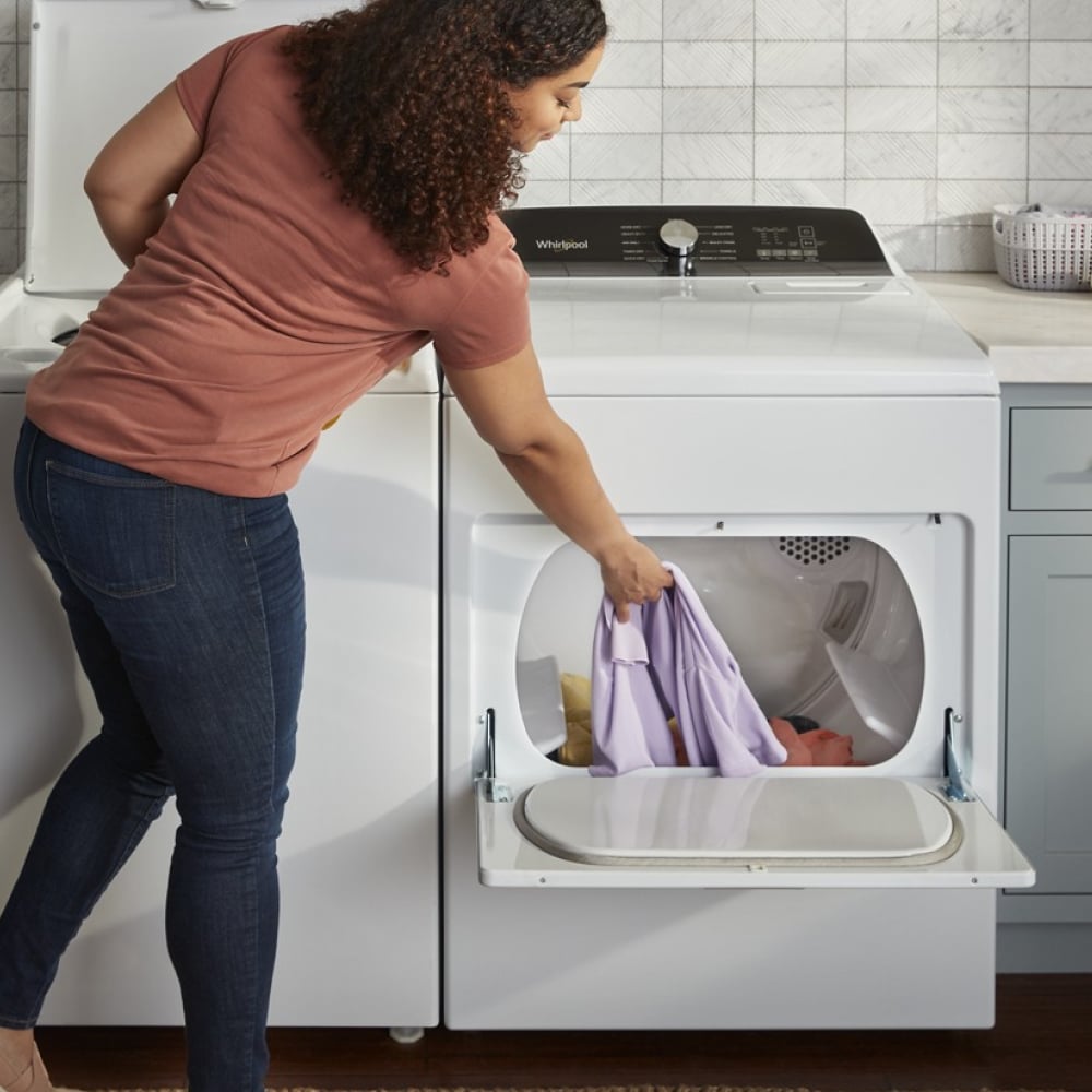 Whirlpool 7-cu ft Electric Dryer (White) in the Electric Dryers ...