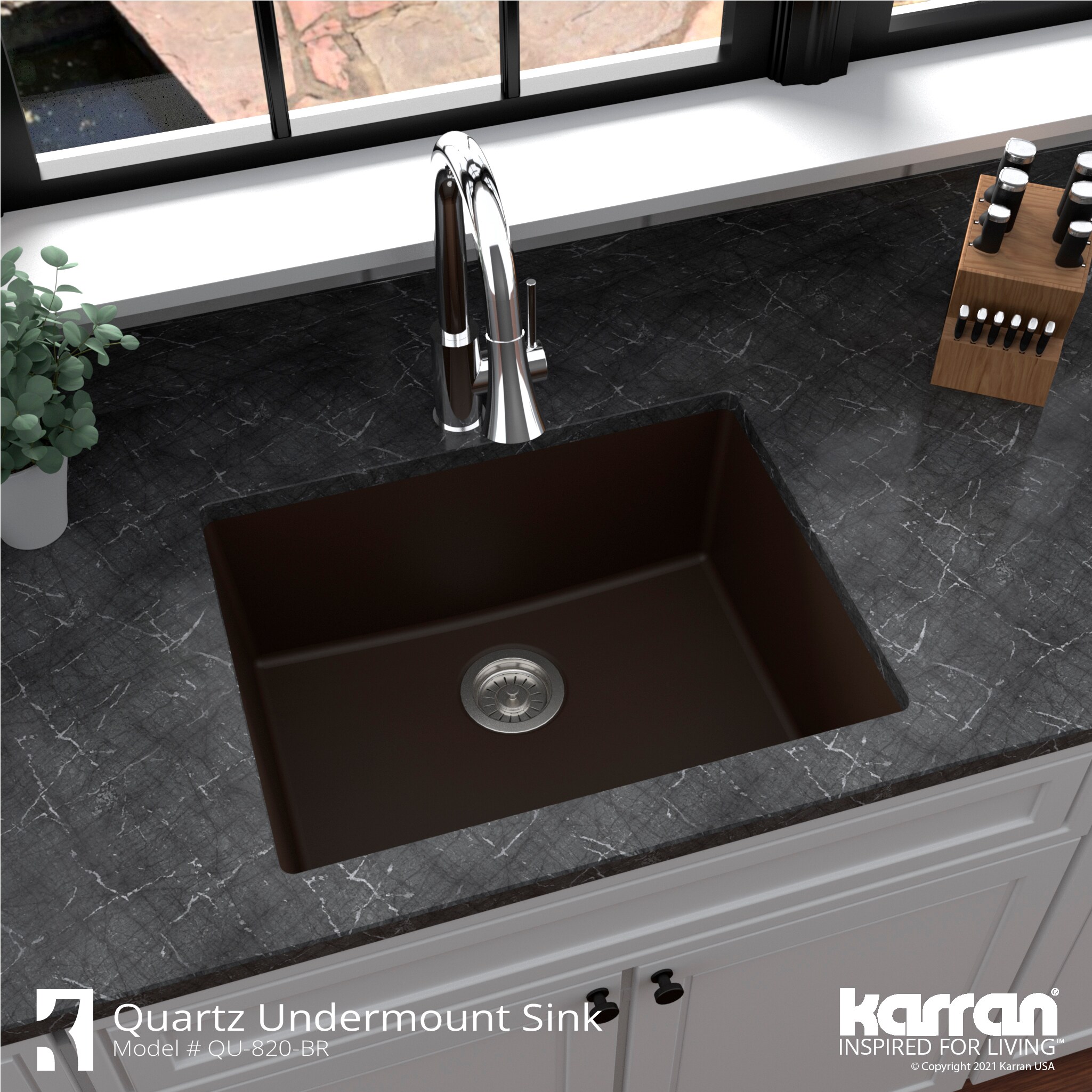 Karran QU-820-BR Kitchen-Sinks - View #5