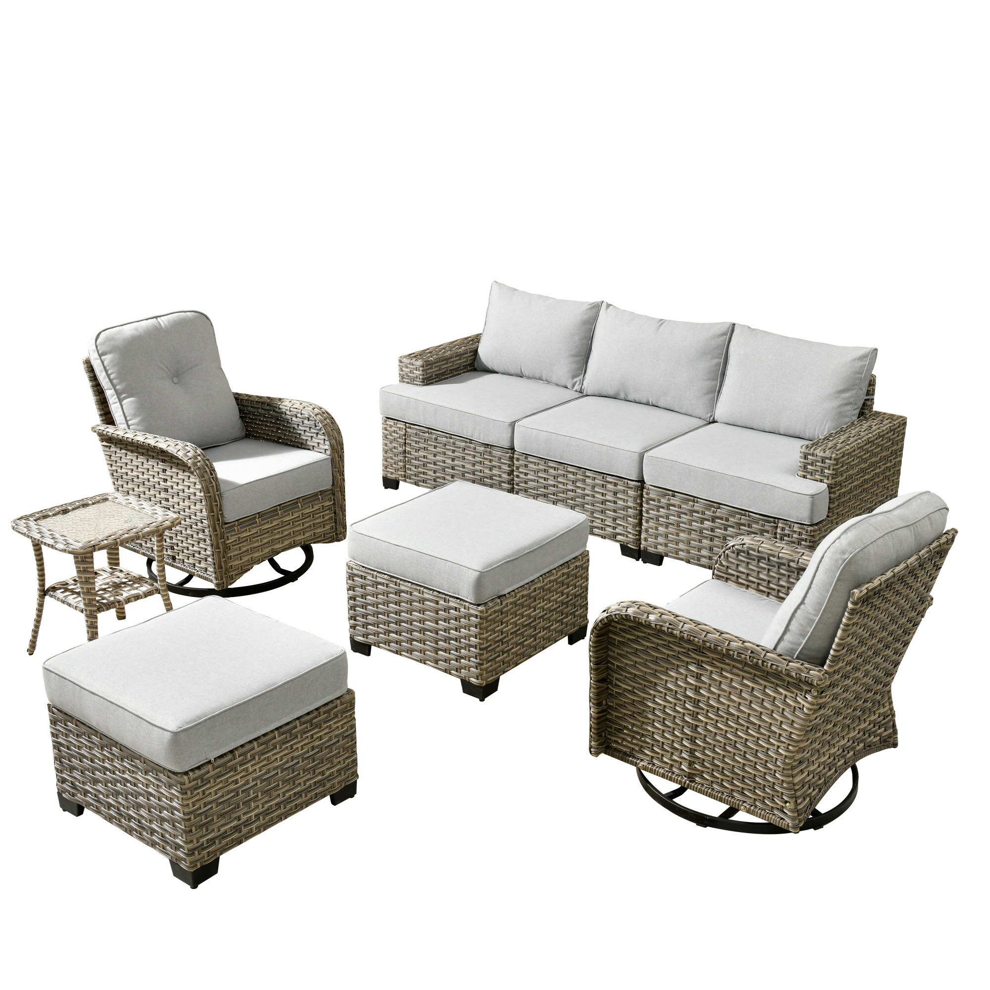 ALTRIGUS 6L-VYZTBS408-AL Patio-Conversation-Sets - View #2