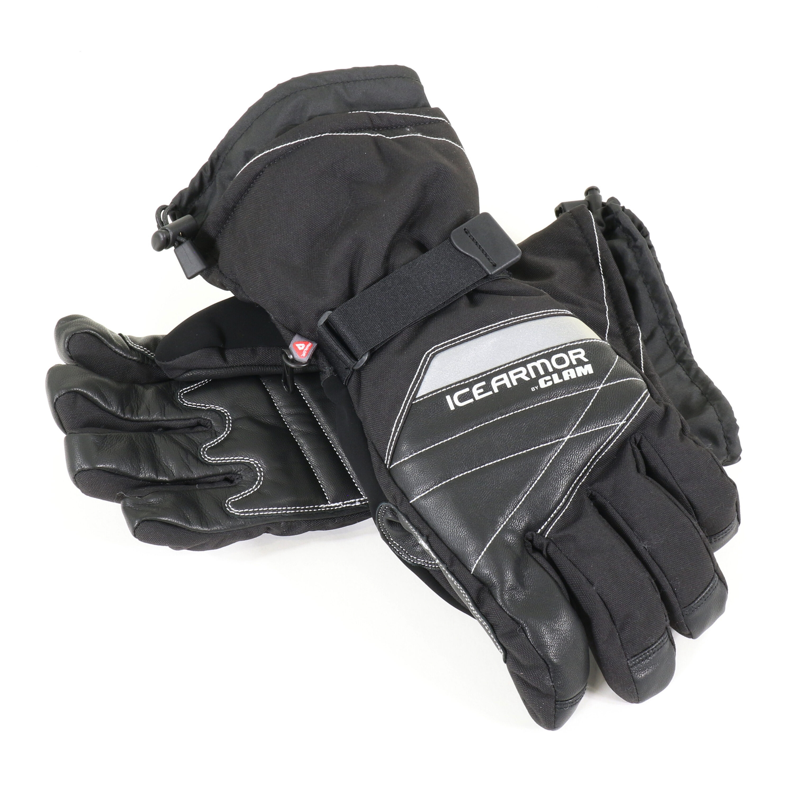 Clam Outdoors Renegade Ice Fishing Glove 2 Xlarge Black in the Fishing Gear  & Apparel department at