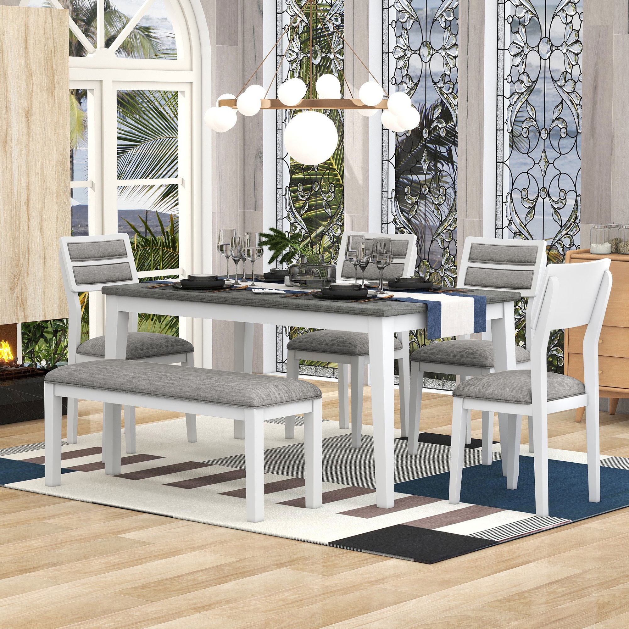 SINOFURN SYA330036WT Dining-Sets - View #11