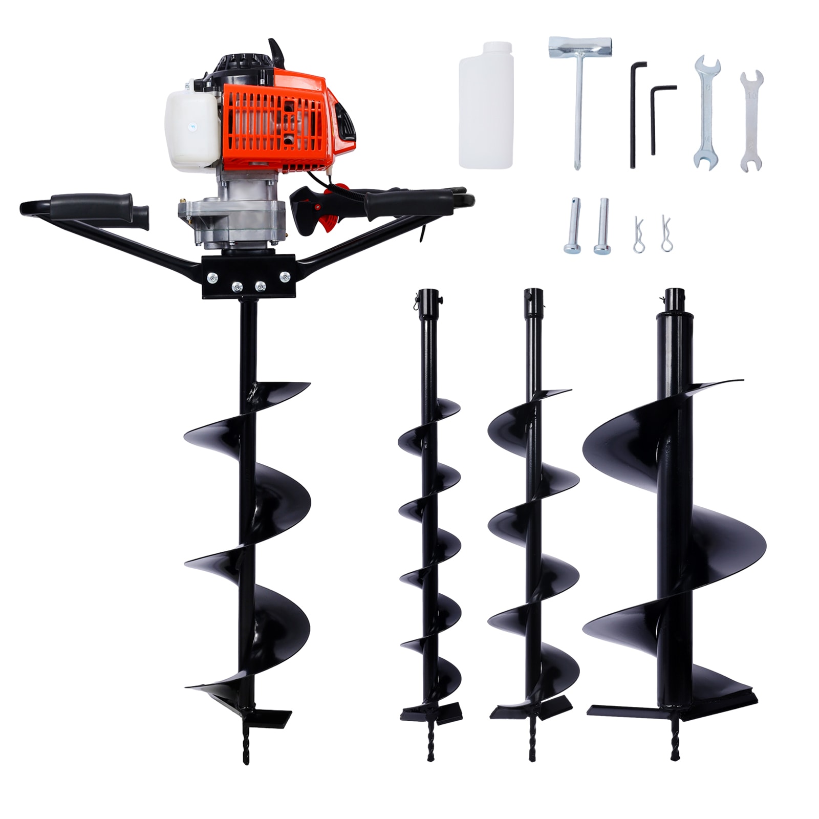 Siavonce XH00061 63-cc 1-man Auger Powerheads Auger Powerhead with 3/4-in Bit
