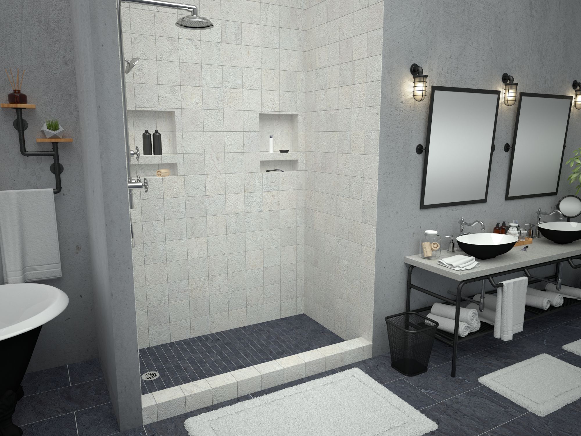 Tile Redi P3660L-PVC Shower-Floors - View #4