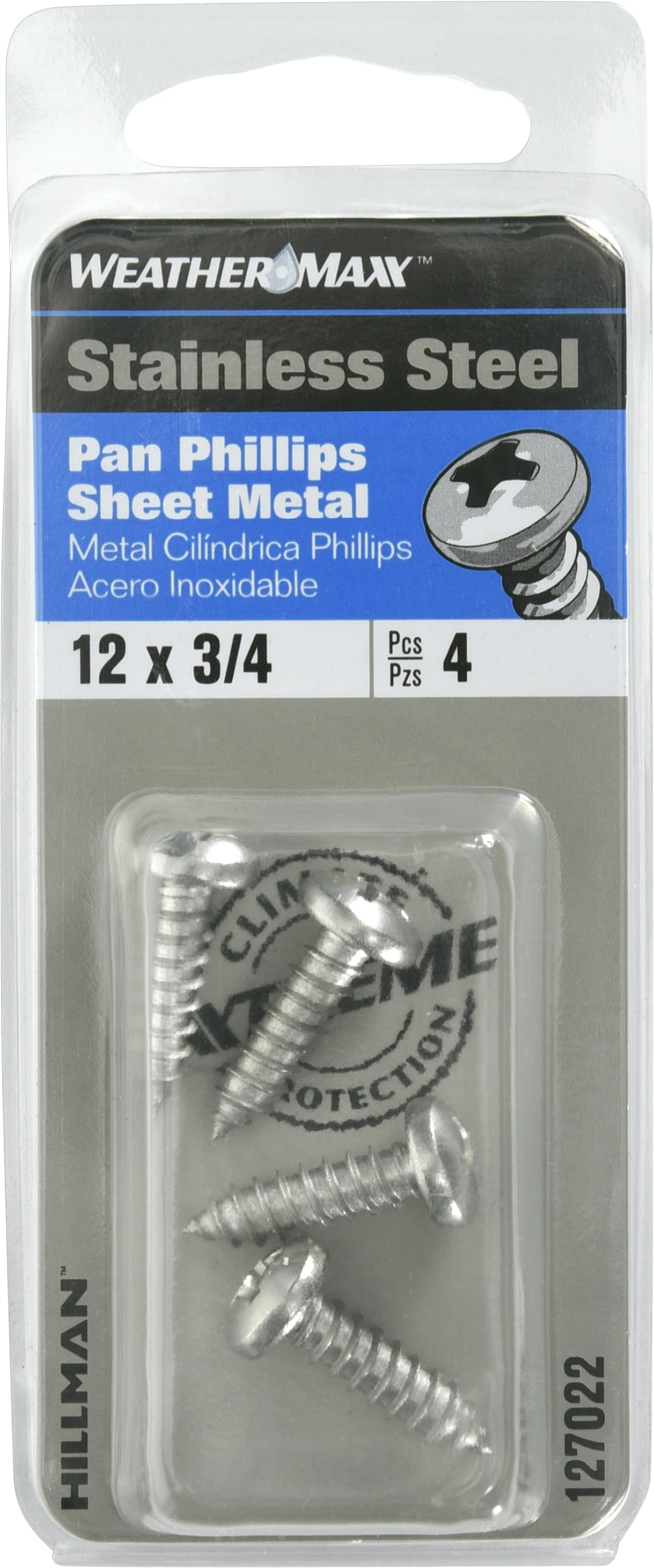 Hillman 12 X 34 In Phillips Drive Standard Sheet Metal Screws 4 Count In The Specialty 