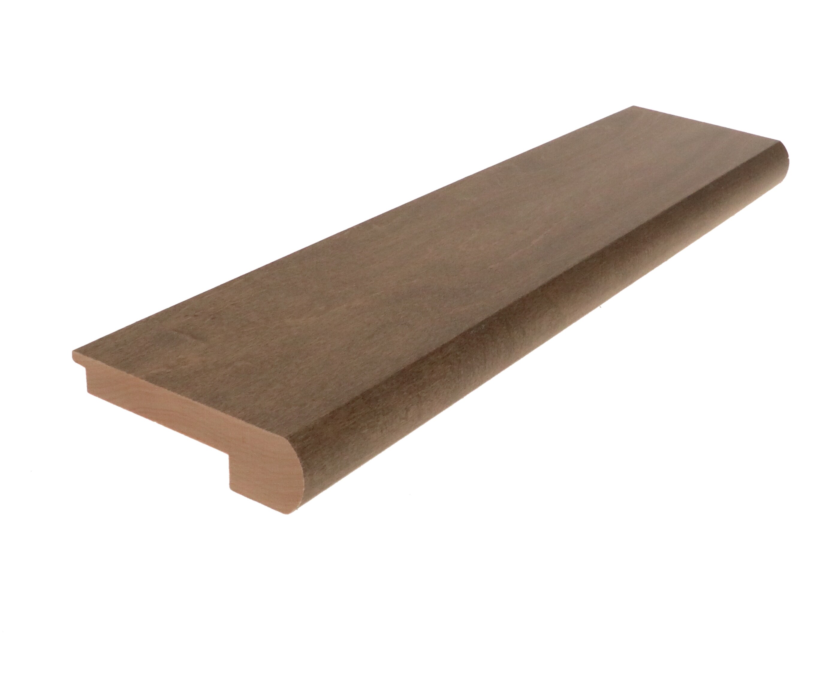 Flexco 110215 2.75-Inches x 78-Inches x 0.8125-Inches Mocha Finished Wood Oak Flush Stair Nosing