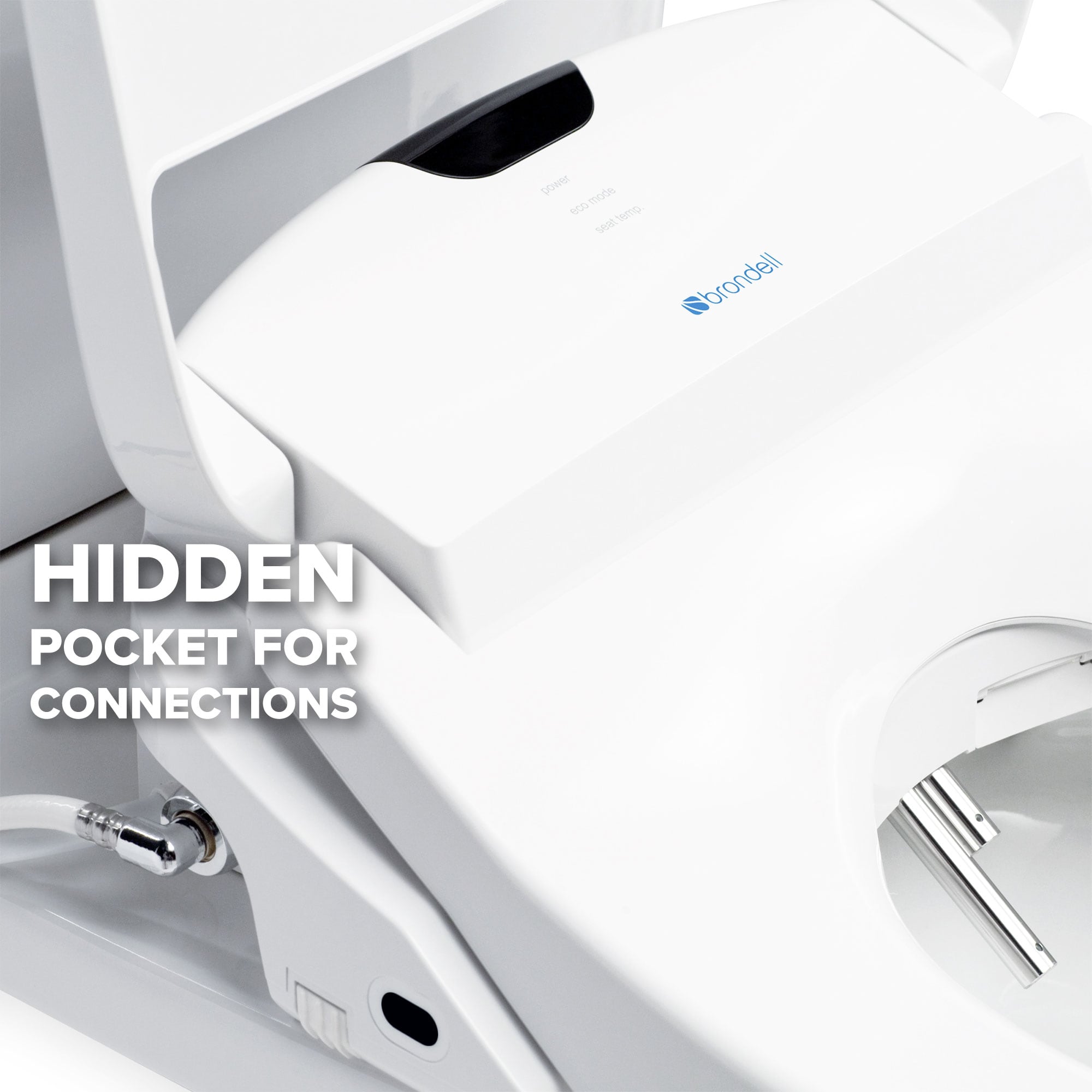 Brondell S1400-EW Bidet-Toilet-Seats - View #7