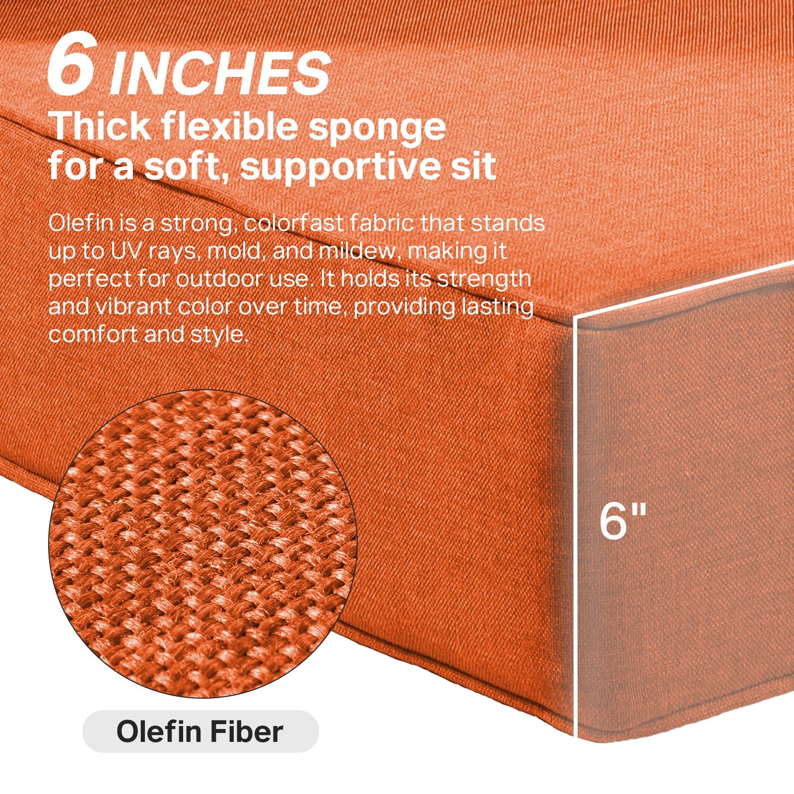 Rilyson FSZBD022-6 Patio-Furniture-Cushions - View #2