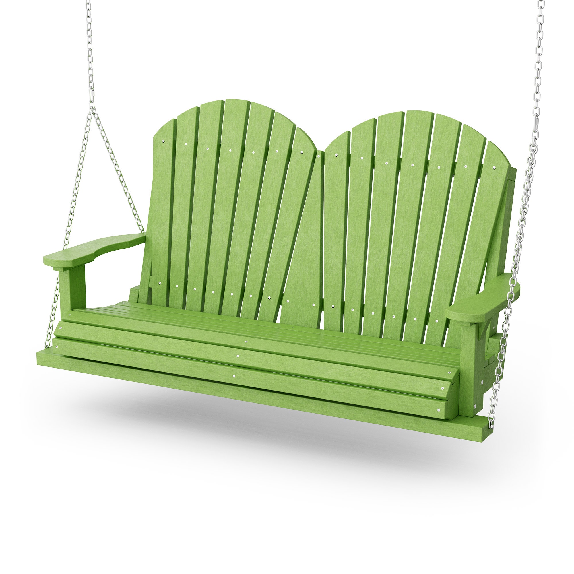 Wildridge LCC-102-TLG Heritage 2 -person Lime Green Plastic Outdoor Swing