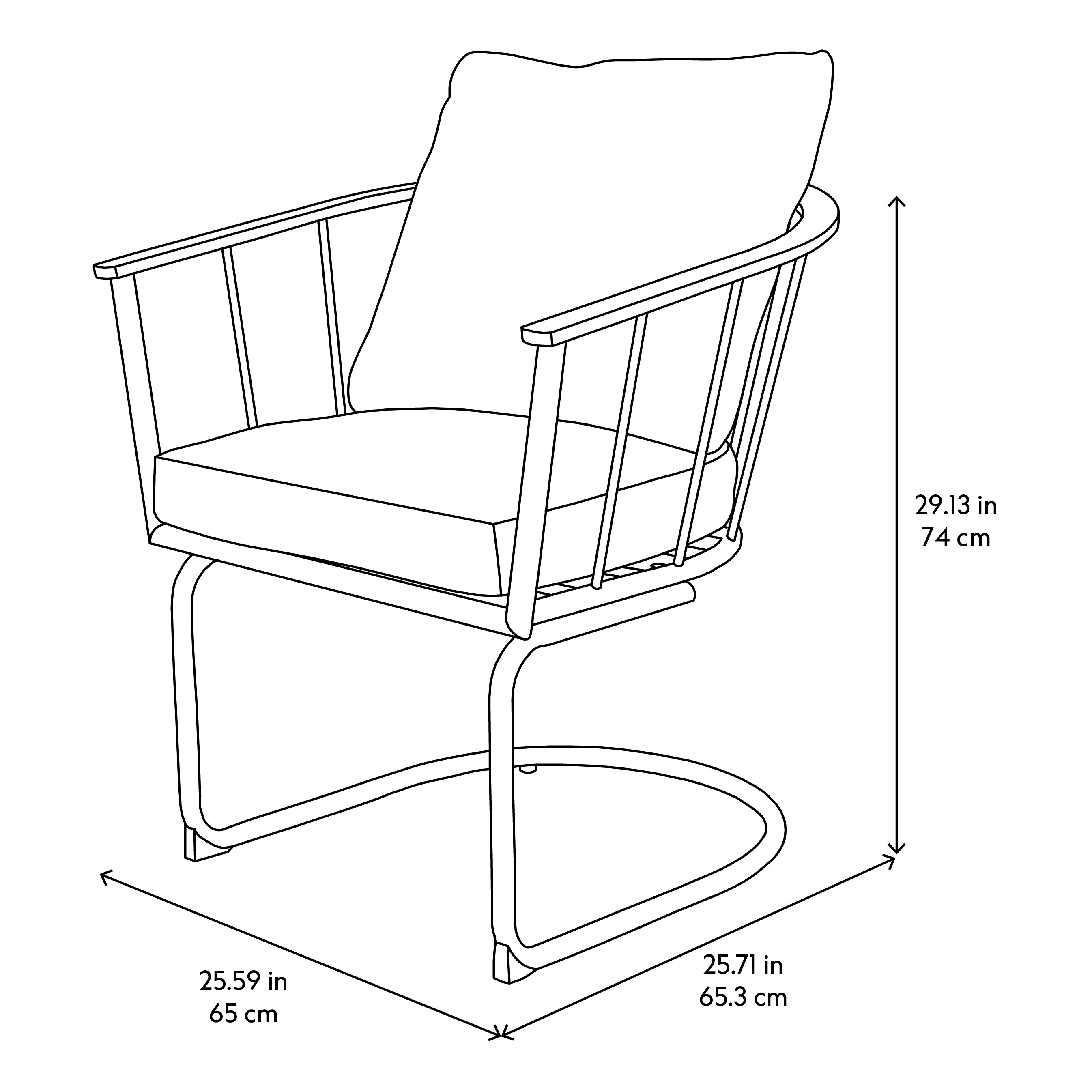 Style Selections LG-23082-AC Patio-Chairs - View #6