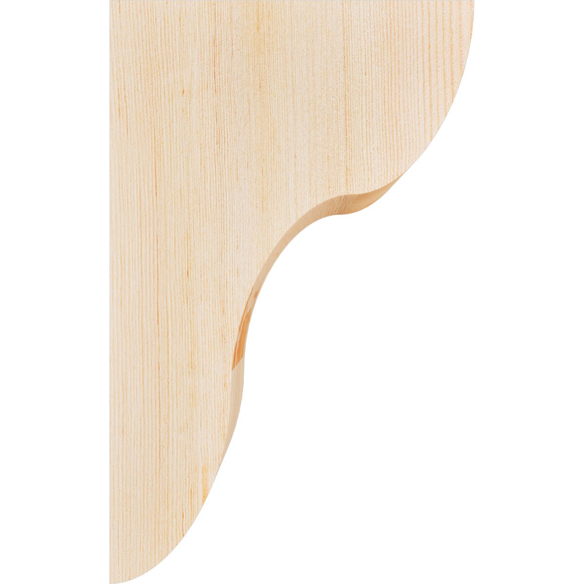 Ekena Millwork COR04X08X12CAR00SDF corbels - View #3