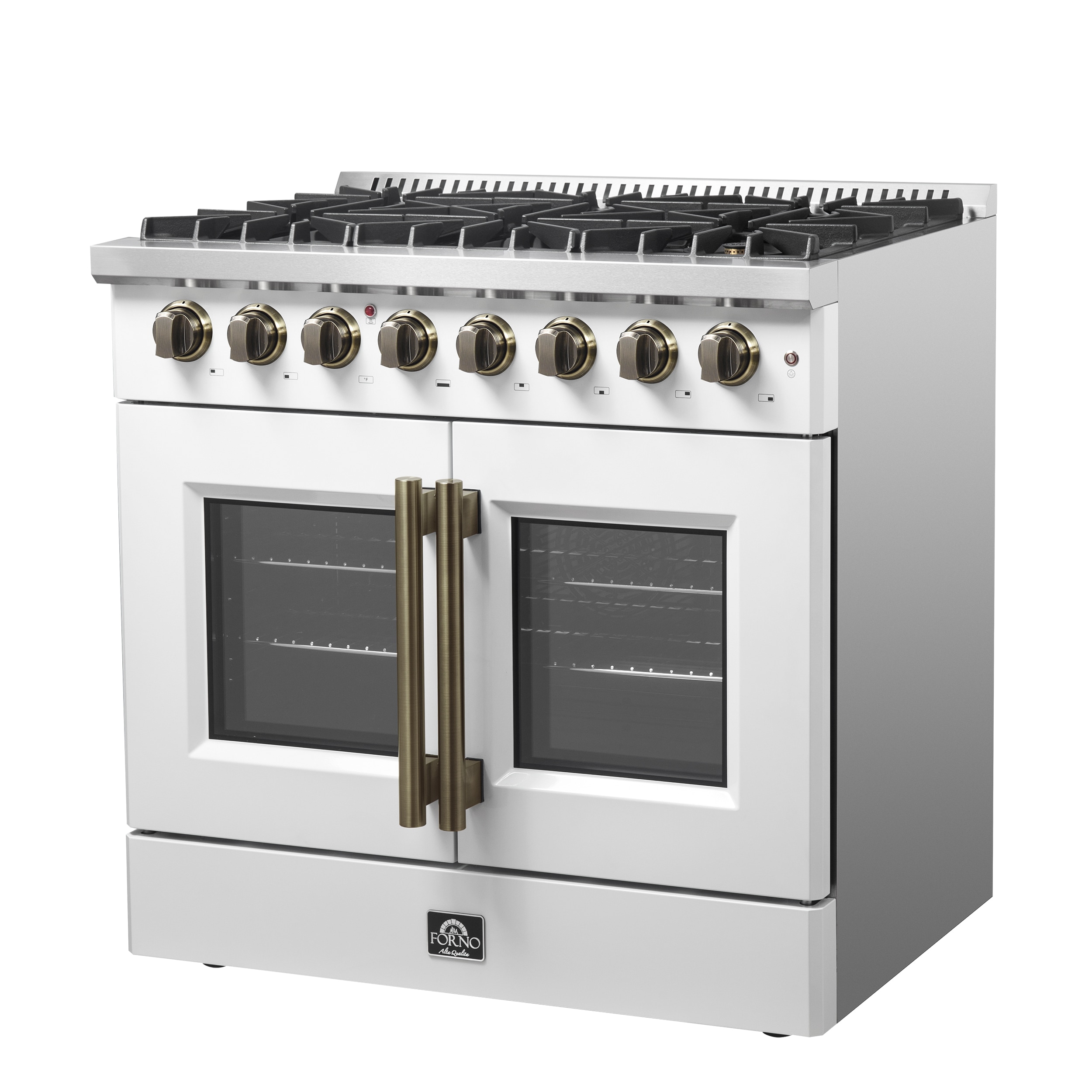 FORNO FFSGS6356-36WHT Dual-Fuel-Ranges - View #3