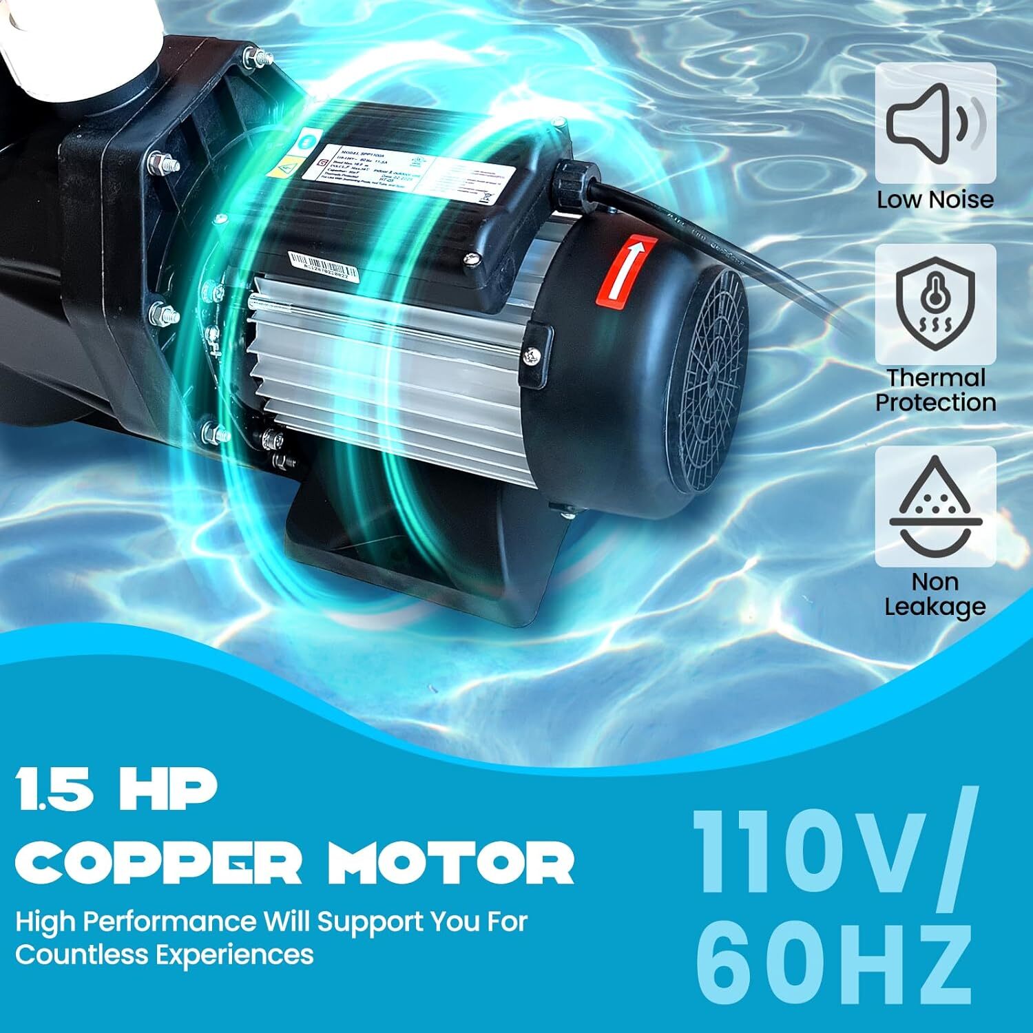 Qeetex GGL-PHO-34GPKLE8 Pool-Pumps - View #4