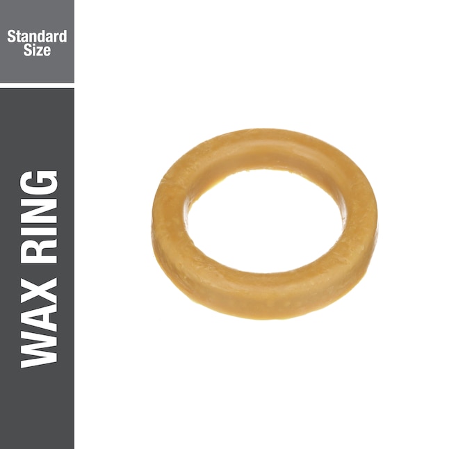 Oatey Johni-Ring 3-in Brown Wax Toilet Wax Ring in the Toilet Wax Rings &  Floor Seals department at