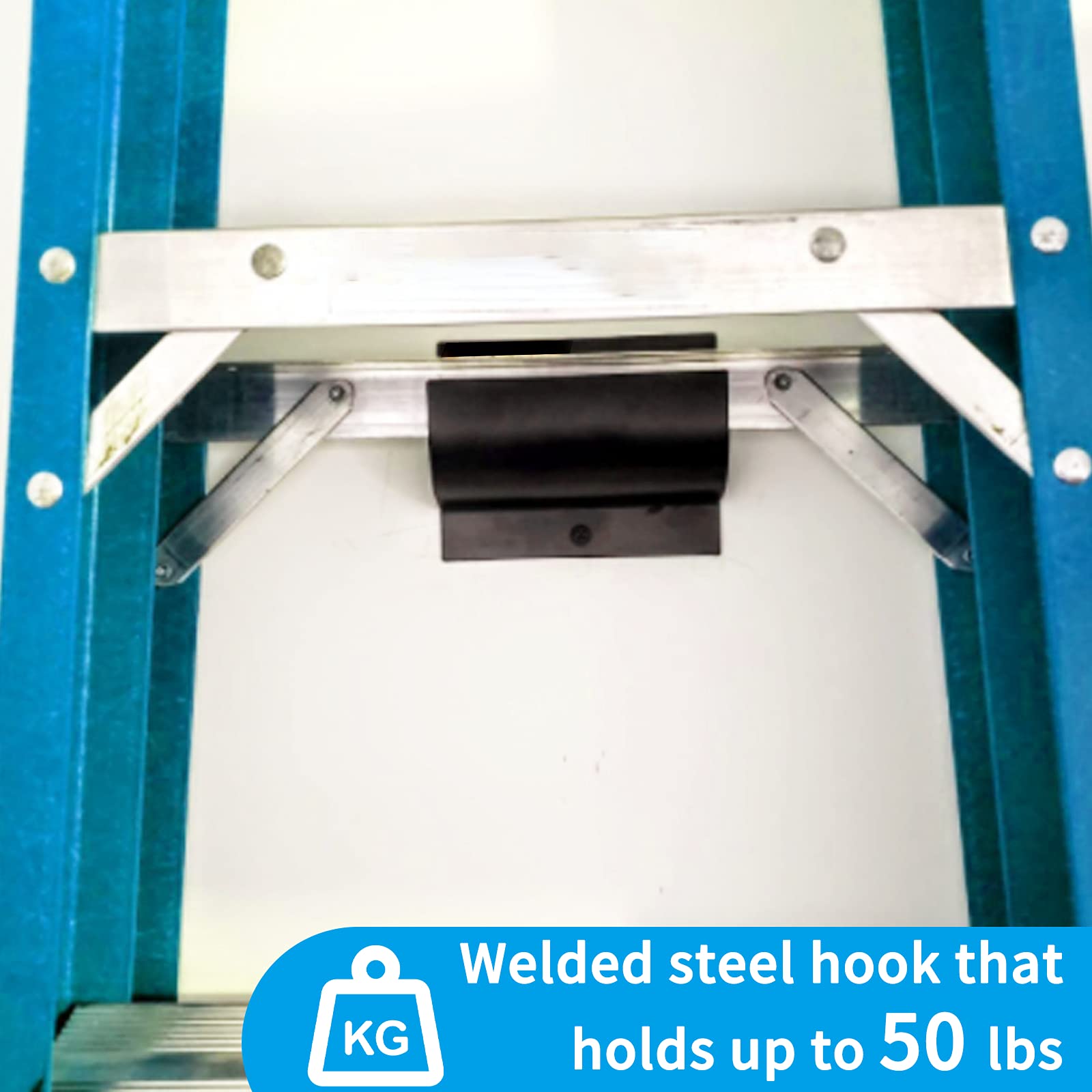 LAIFUCAM Ladder Hooks for Garage Wall Heavy Duty Wall Mount Storage ...