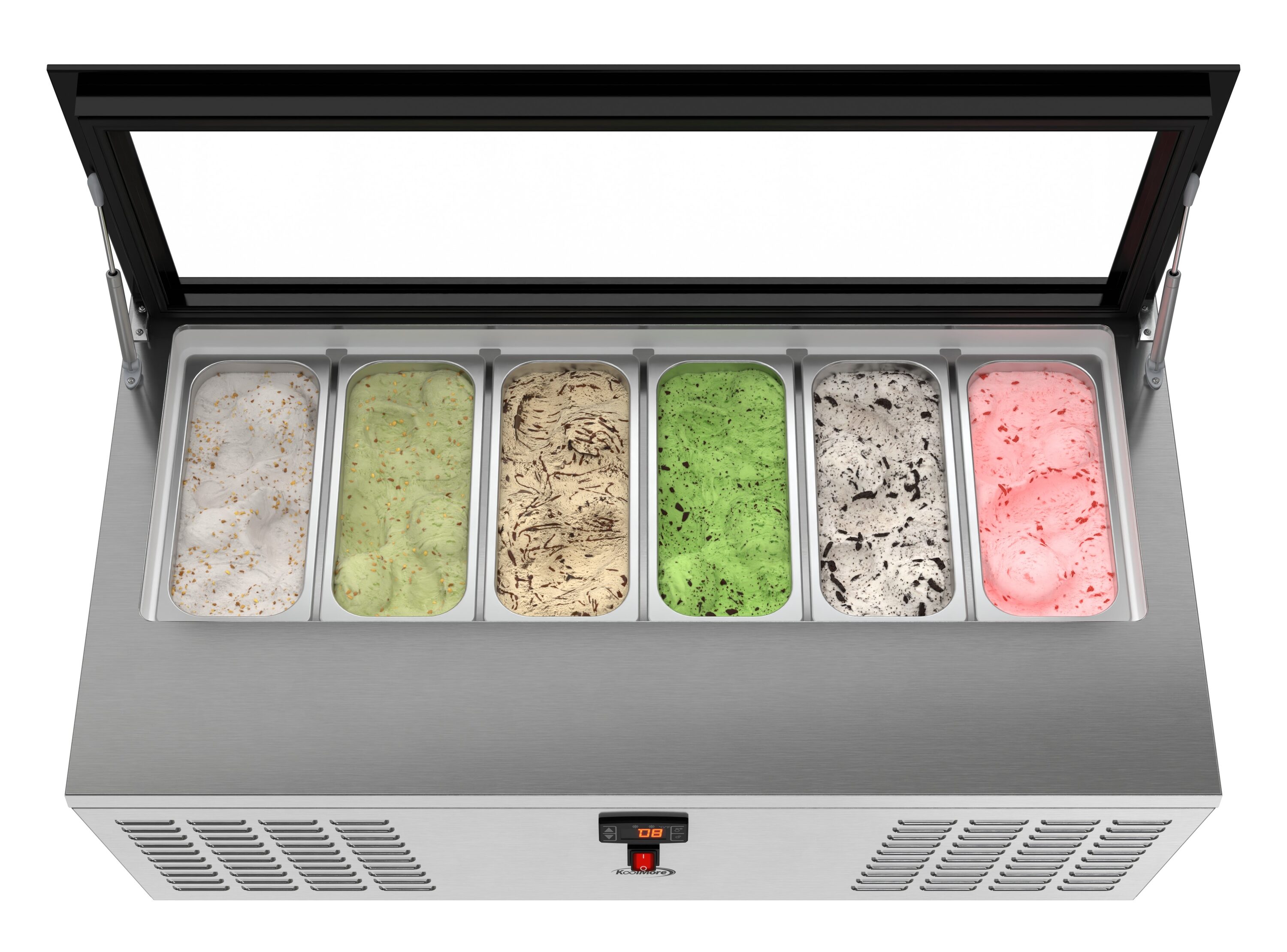 KoolMore LOW-KM-CGD-6P45 Commercial-Freezers - View #4