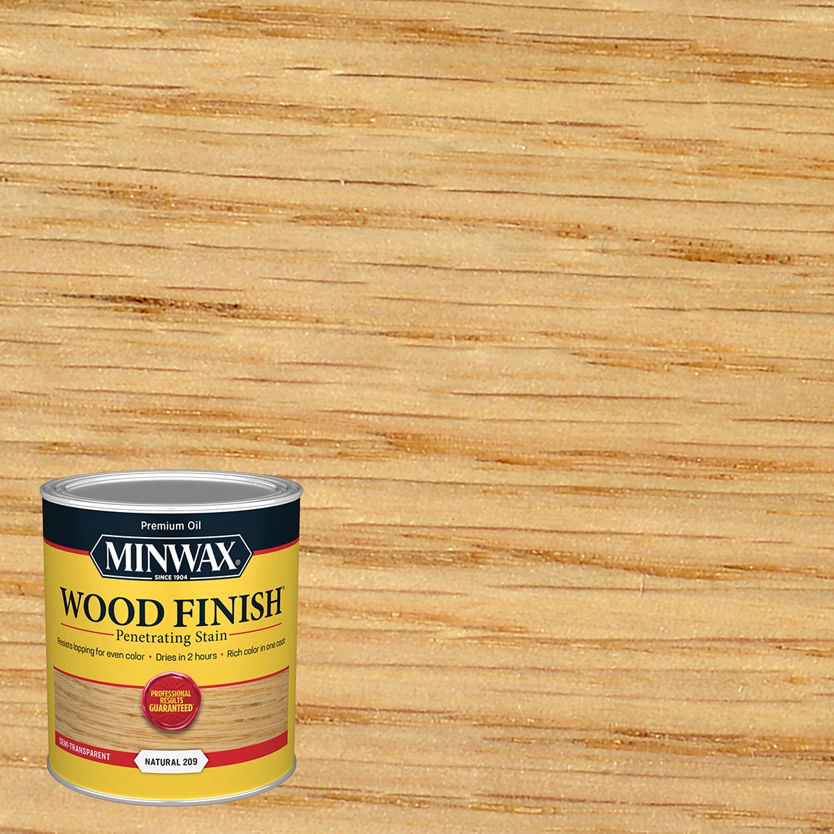 Wood Finish Oil-based Natural Semi-transparent Interior Stain ( 1-quart )