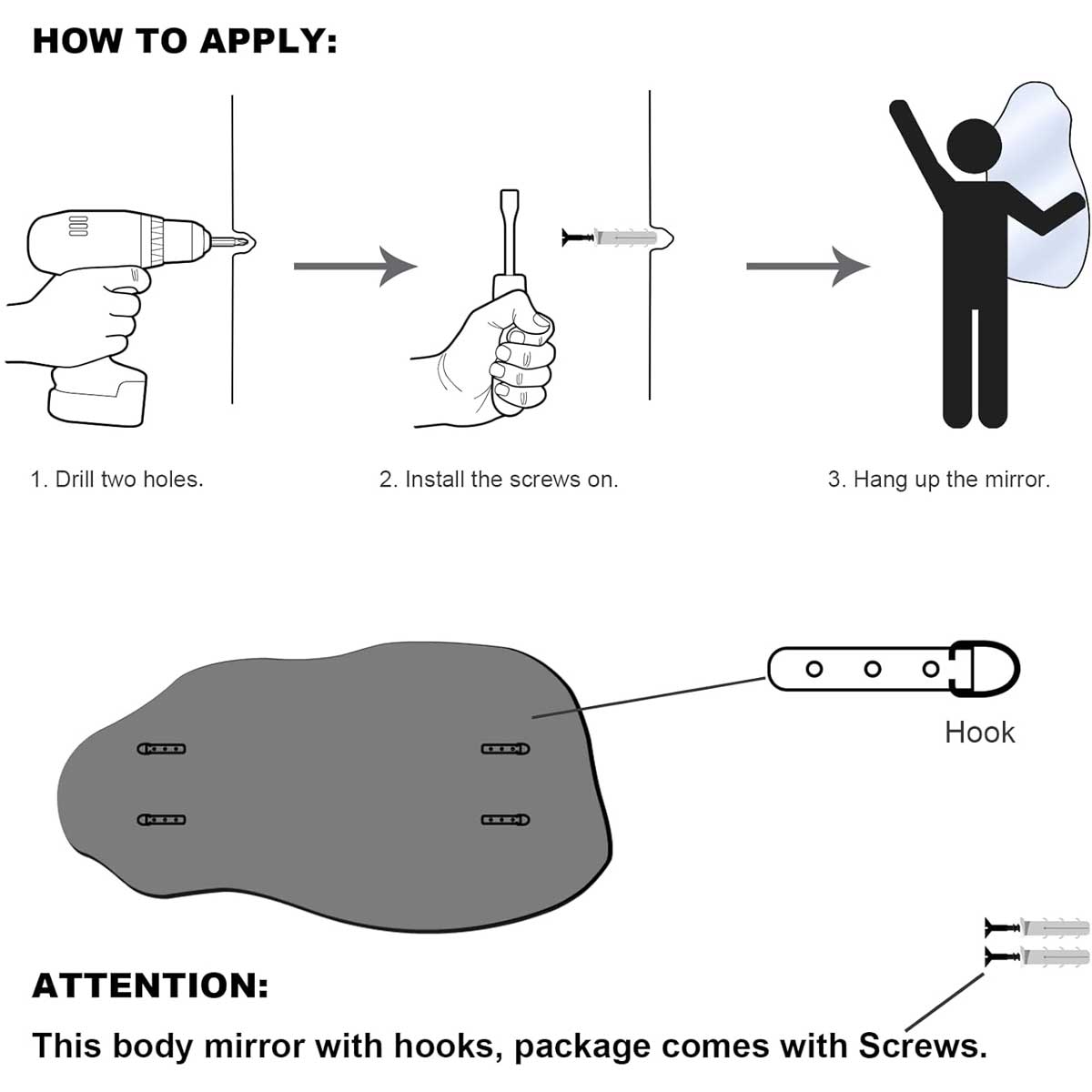 Aoibox LABDM2912 Decor-Mirrors - View #9