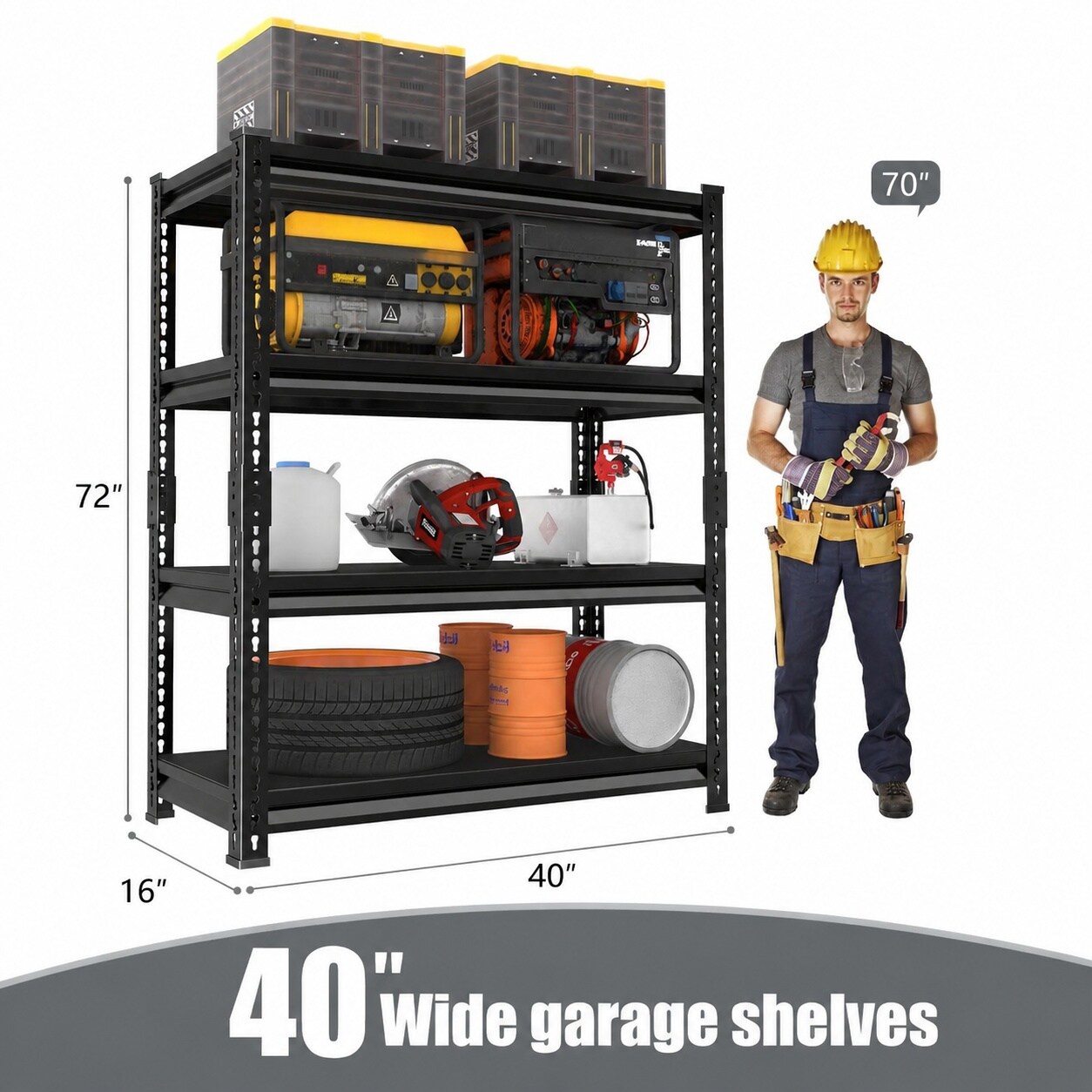 KIWDZFU LKI0710B085 Free-Standing-Shelving - View #4
