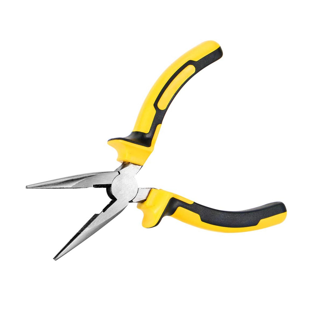 Etokfoks  8 Inch Needle Nose Long Nose Pliers with Wire Cutter Nickel Chromium Steel Construction and Professional Handle