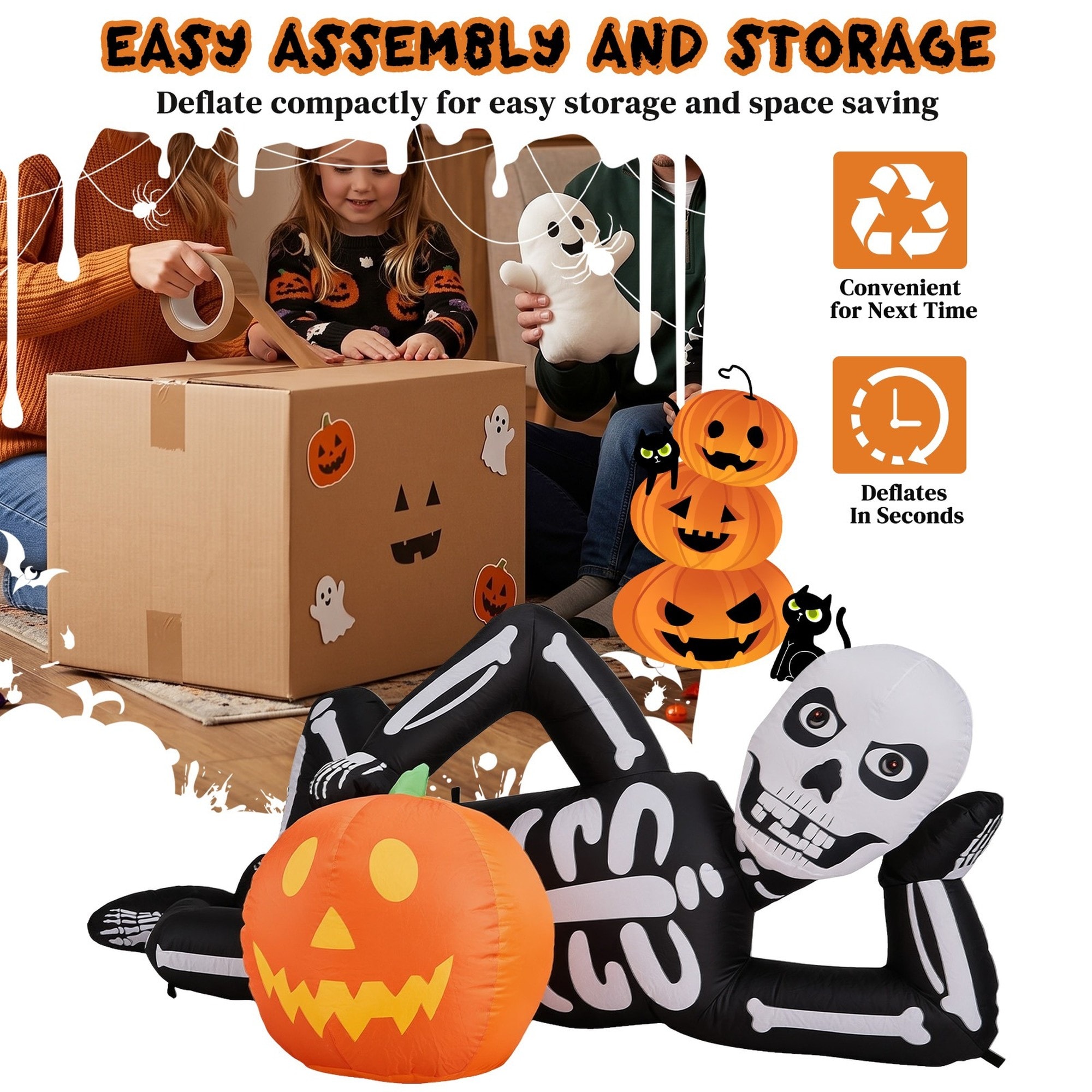 Wudkey L4-ZO5Q2V Table-Halloween-Decor - View #6