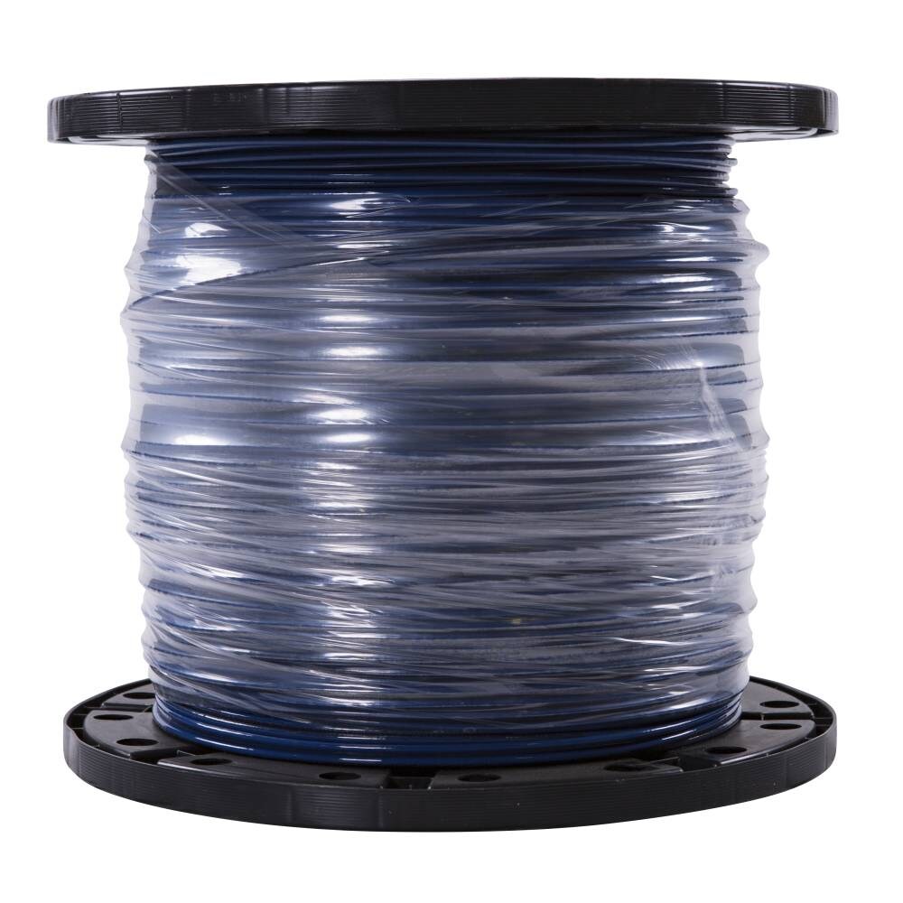 Southwire 2500-ft 10-AWG Blue Solid Copper Thhn Wire (By-the-roll) 11598005 Sansujyuku sansujyuku.com