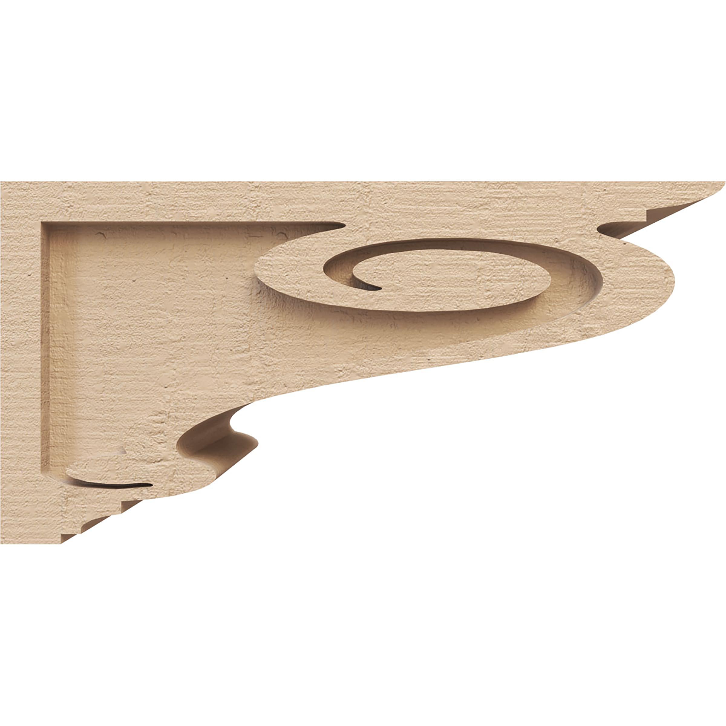 Ekena Millwork CORU07X14X07SCRRCPR corbels - View #3