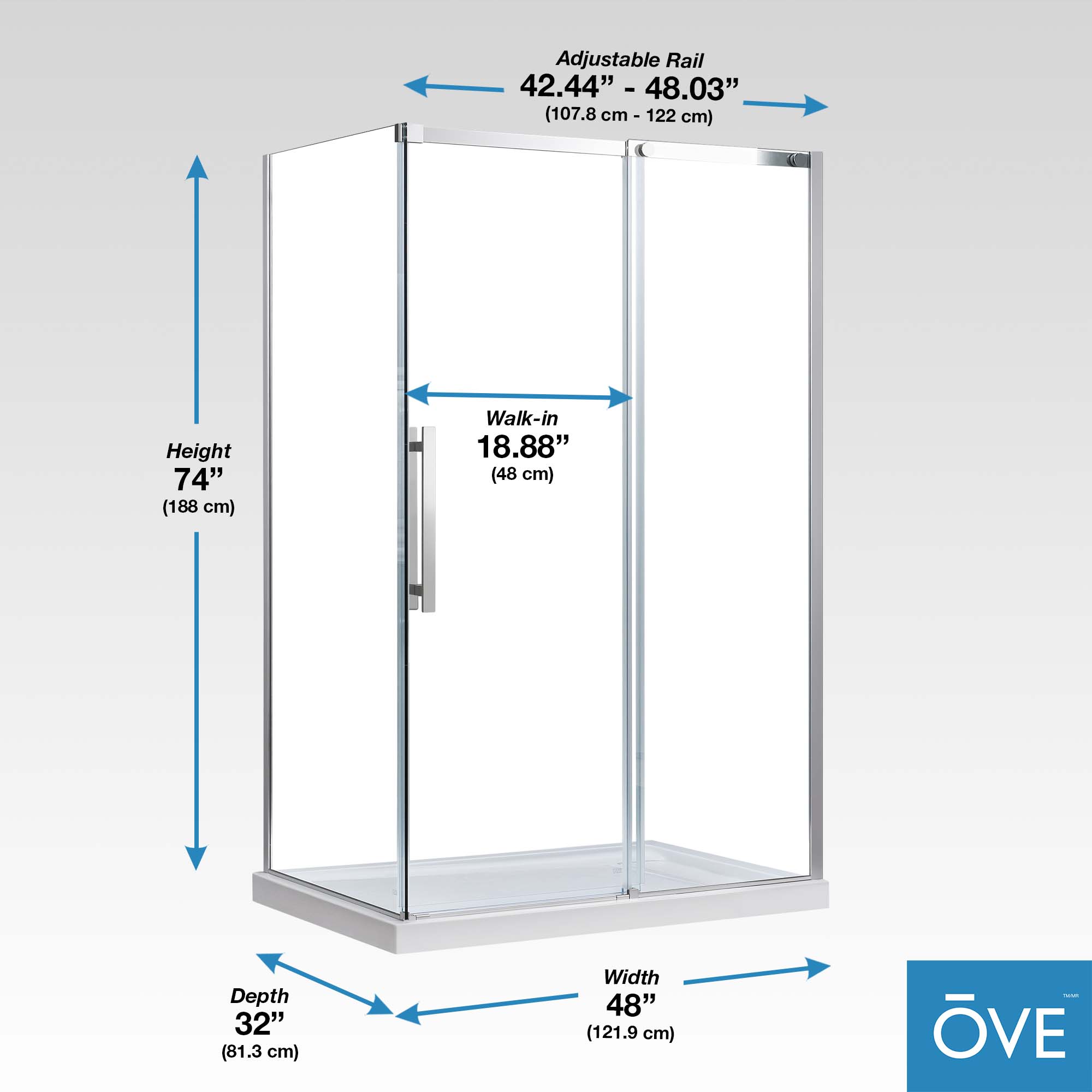 OVE Decors 15SKD-VEN248-CHR Shower-Doors - View #16