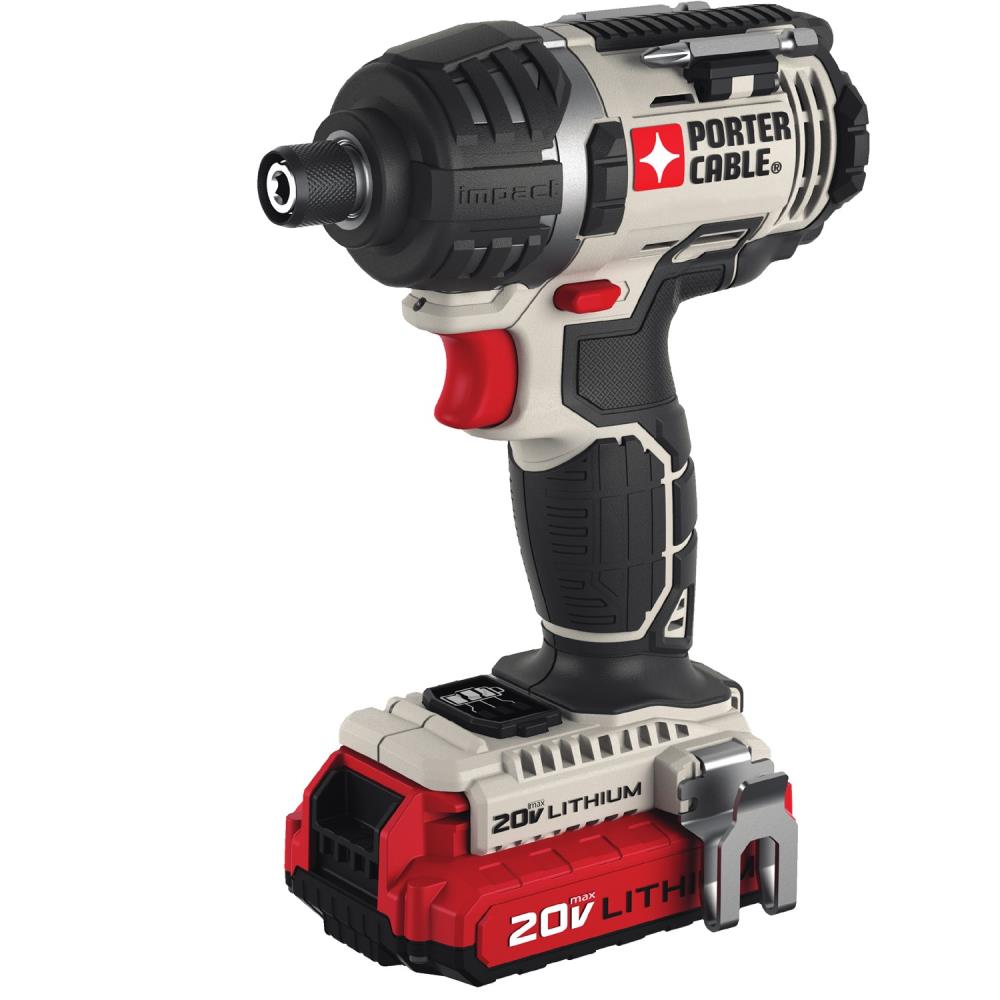 PORTER-CABLE 20-volt Max 1/4-in Cordless Impact Driver (2