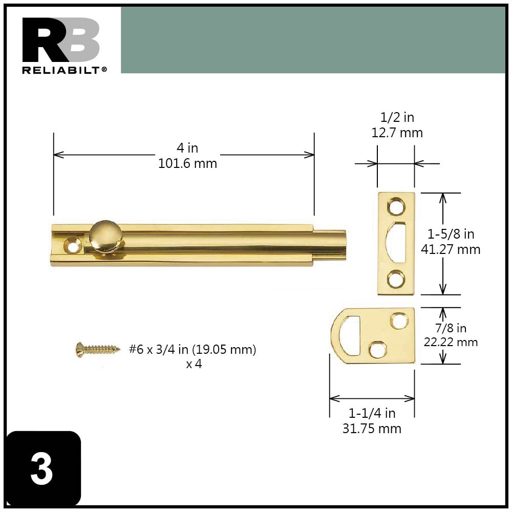 RELIABILT 23742BBBLG Entry-Door-Chain-Guards - Thumbnail View #4