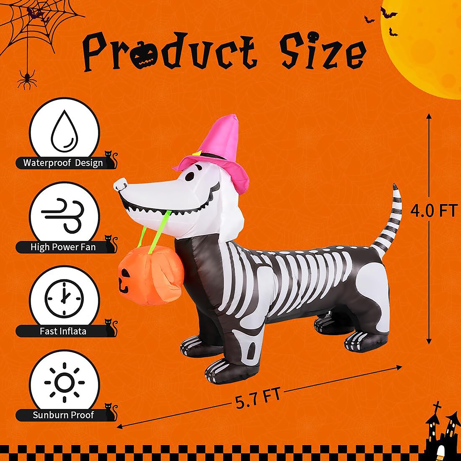 GOOSH DJ-WS-69104 Outdoor-Halloween-Decor - View #5