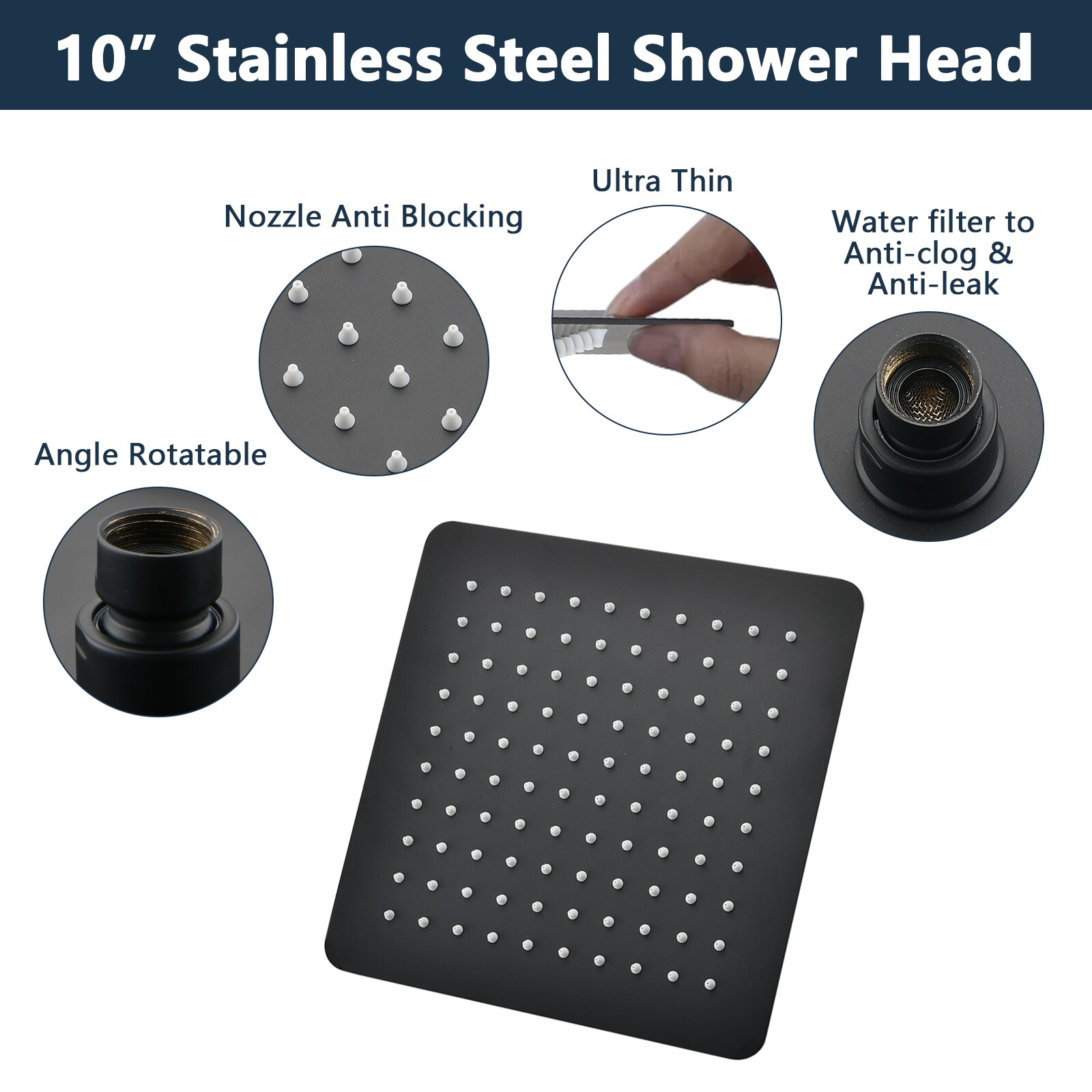 UCLIMAA UCPAUL00001MB Fixed-Showerhead - View #5