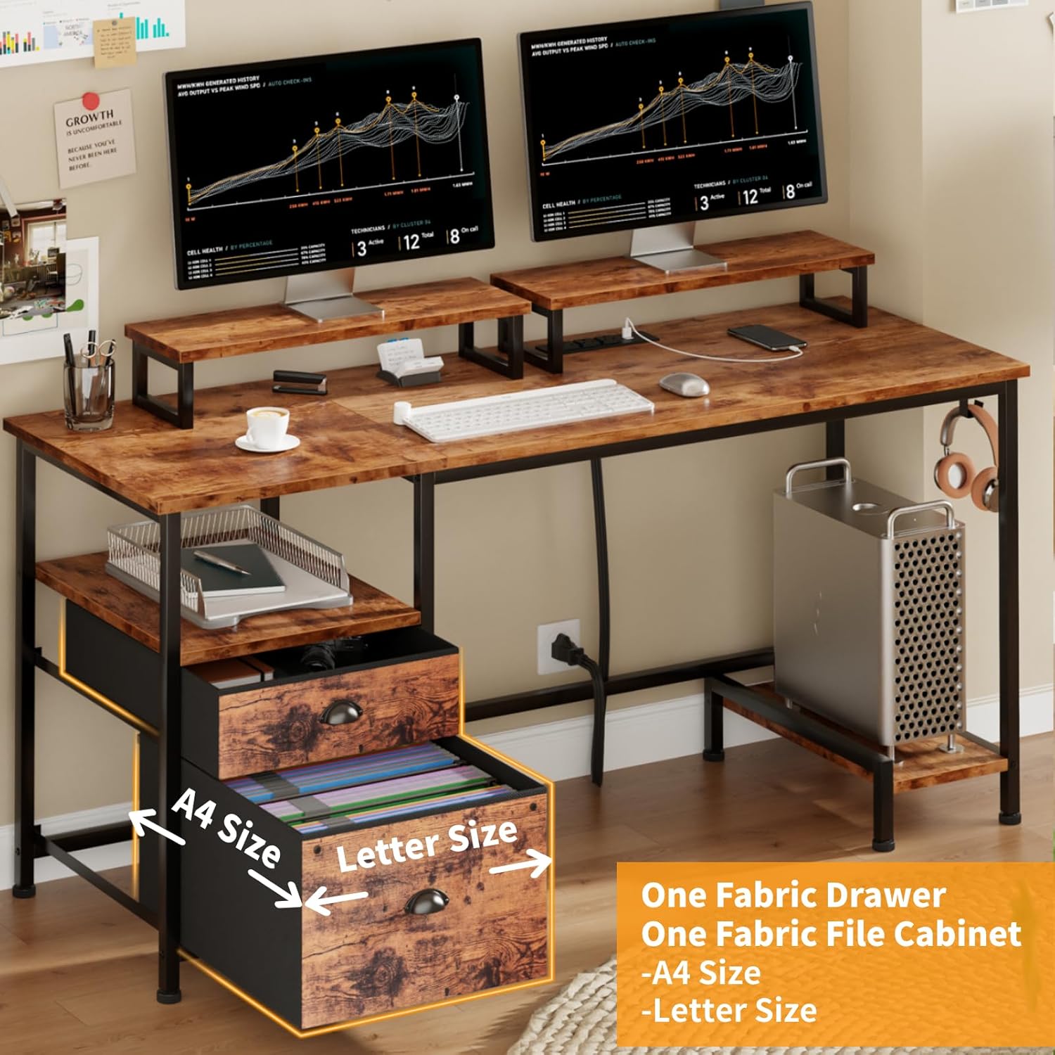 Furologee CD-008V1-C-55-1-RB desks - View #4