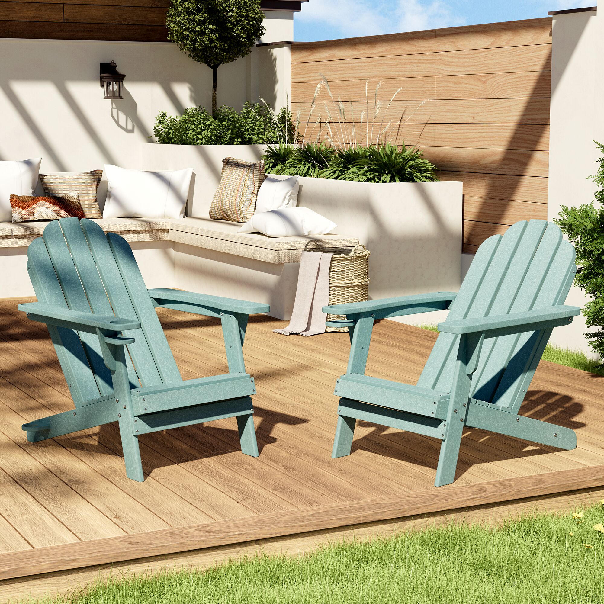 Clihome DP-03CHBL Patio-Chairs - View #4