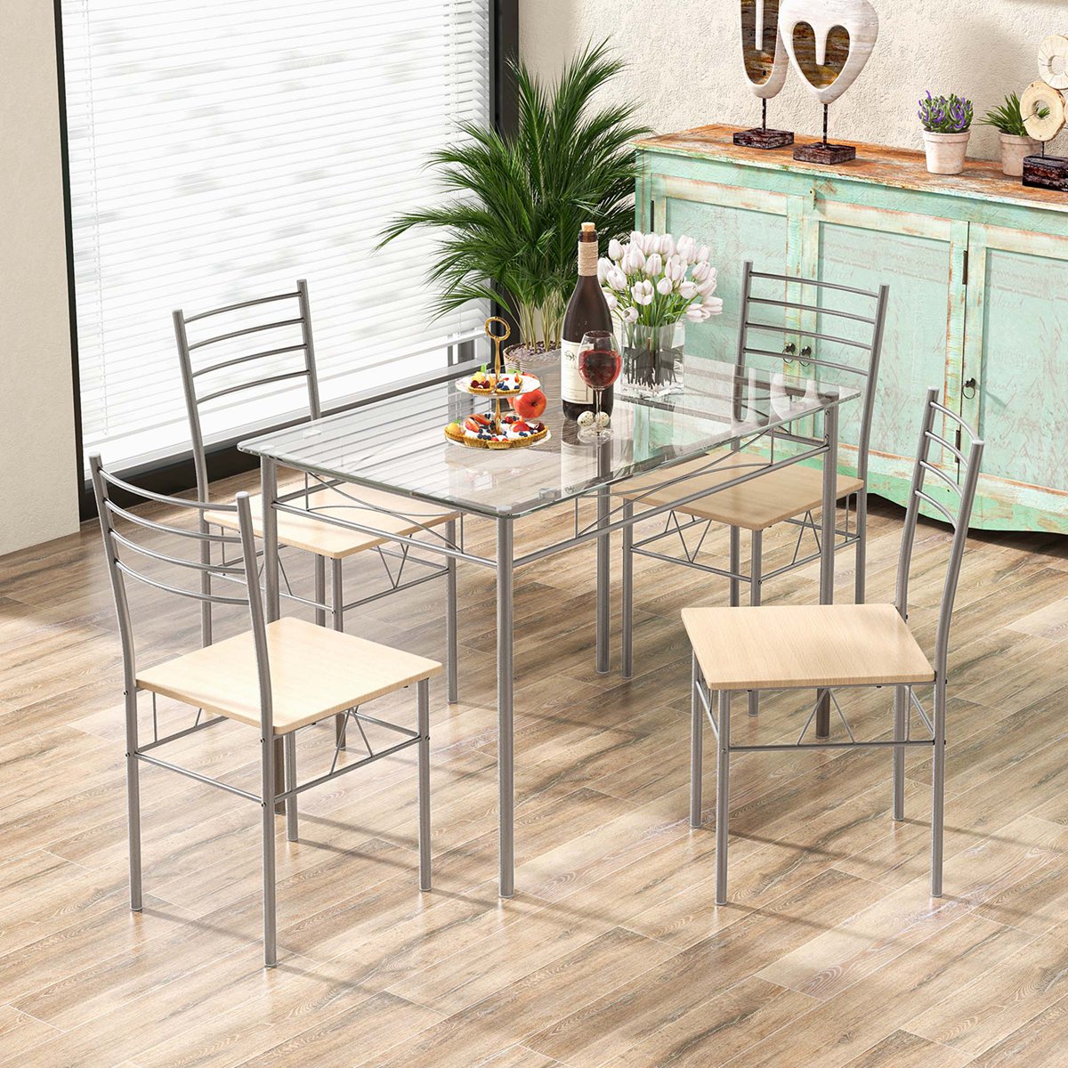 Costway HW54039 Dining-Sets - View #2